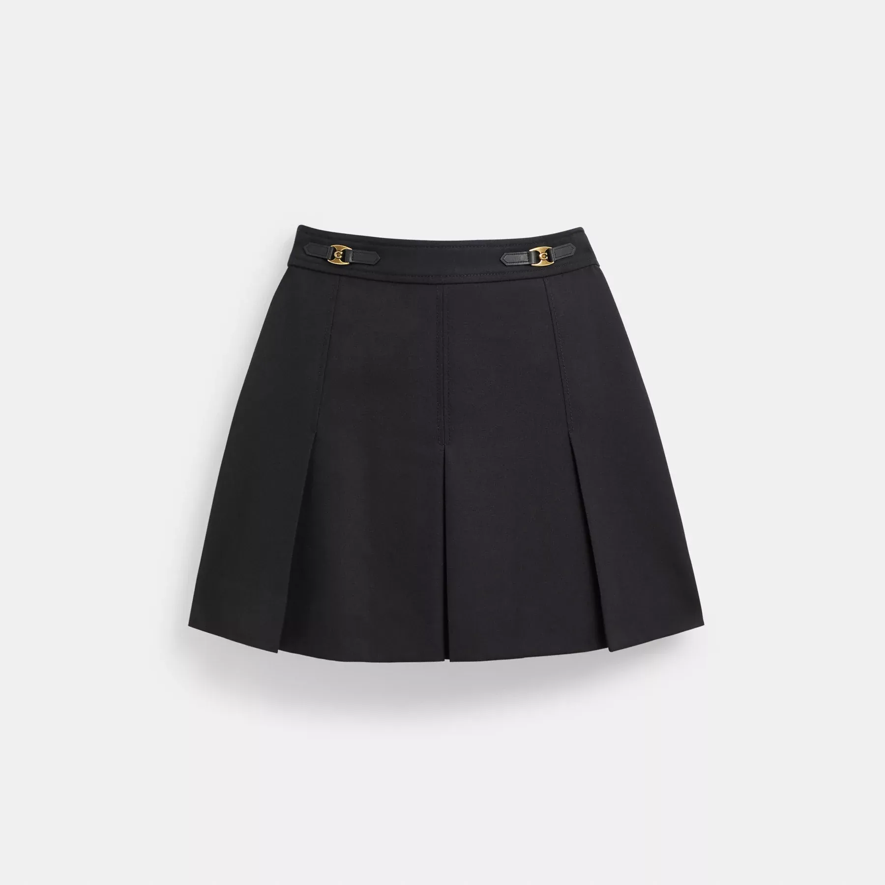 Heritage C Pleated Mini Skirt Heritage C Pleated Mini Skirt