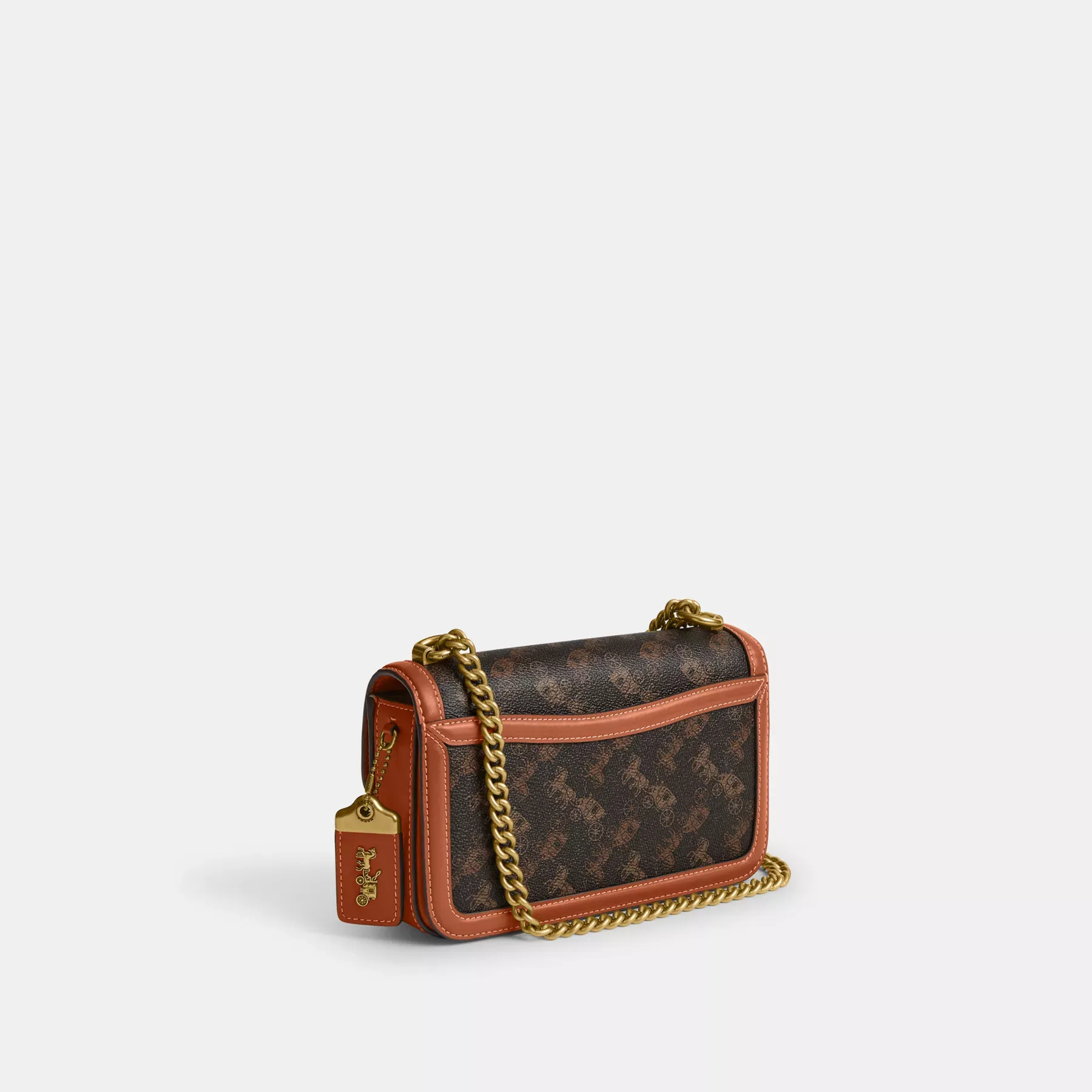 Hero Shoulder Bag With Horse And Carriage Print Hero Shoulder Bag With Horse And Carriage Print