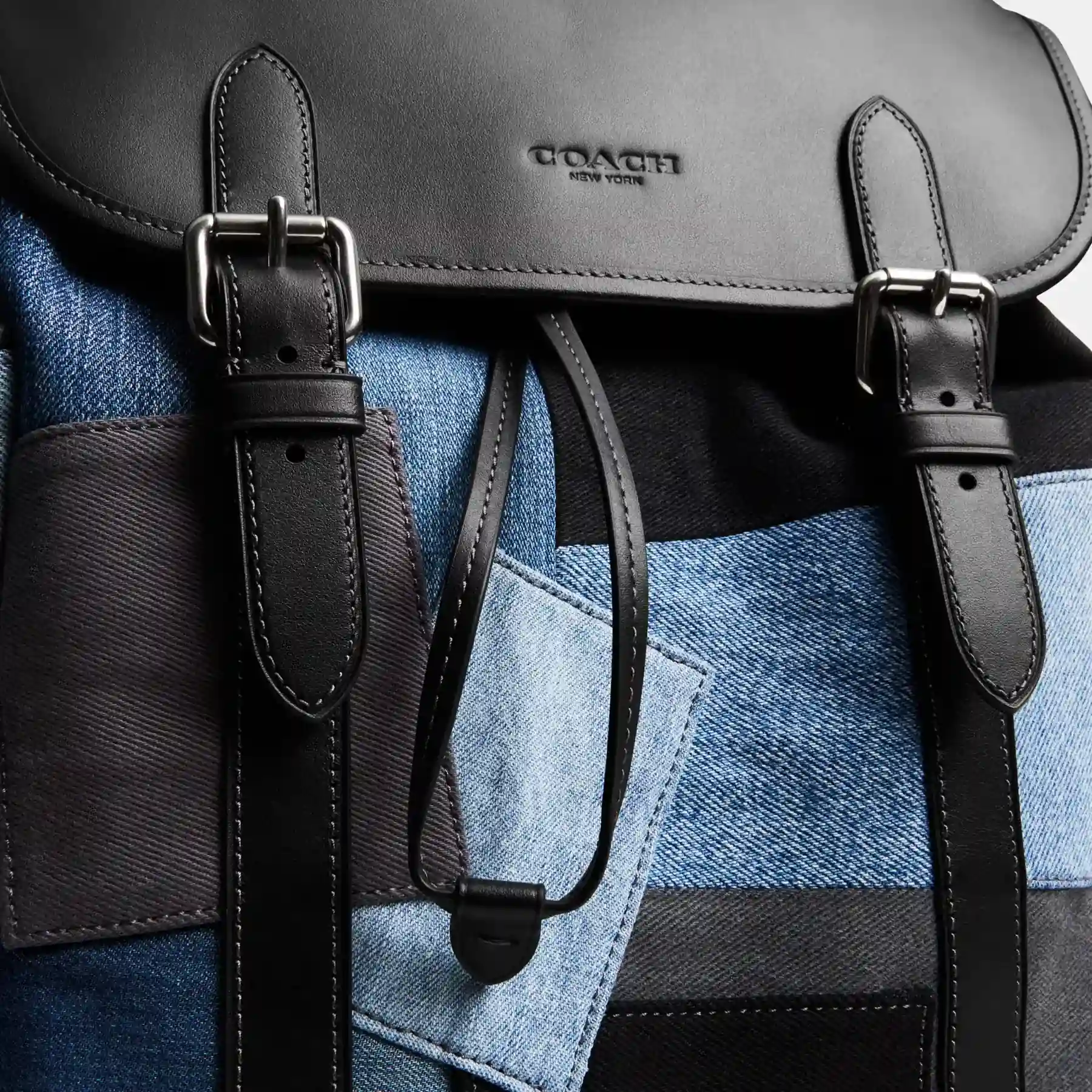 Hitch Backpack With Patchwork Hitch Backpack With Patchwork