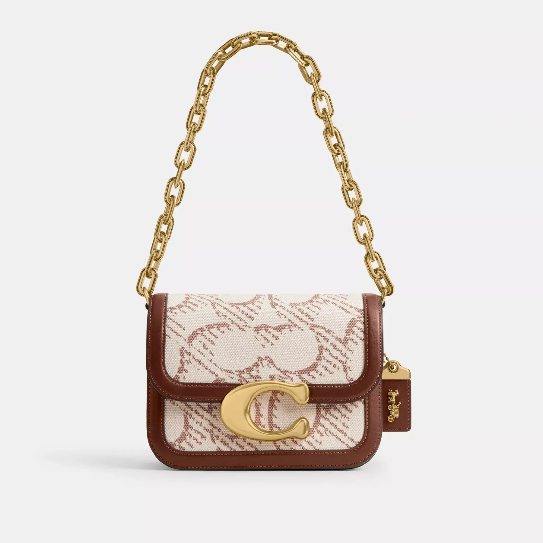 Idol Bag With Signature Canvas Idol Bag With Signature Canvas