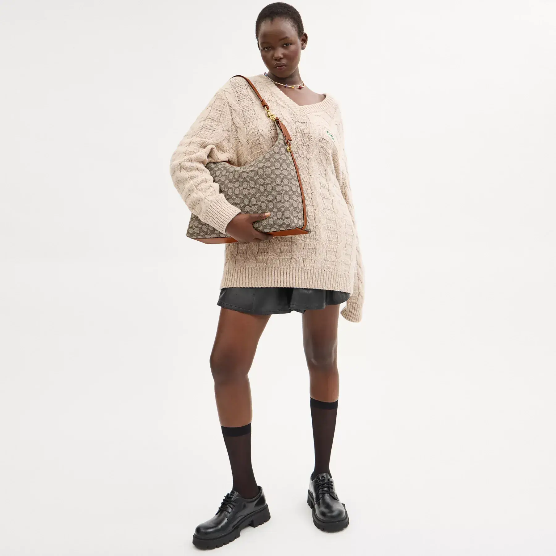 Juliet Shoulder Bag 38 In Signature Textile Jacquard Juliet Shoulder Bag 38 In Signature Textile Jacquard