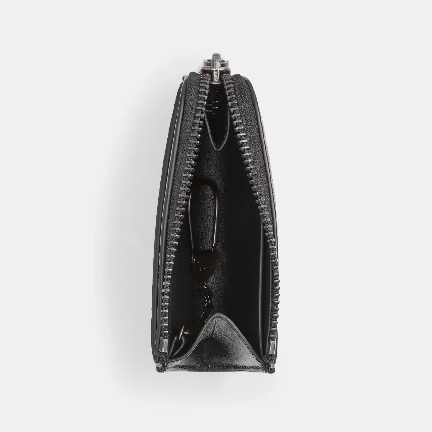 L-Zip Key Case In Signature Canvas L-Zip Key Case In Signature Canvas