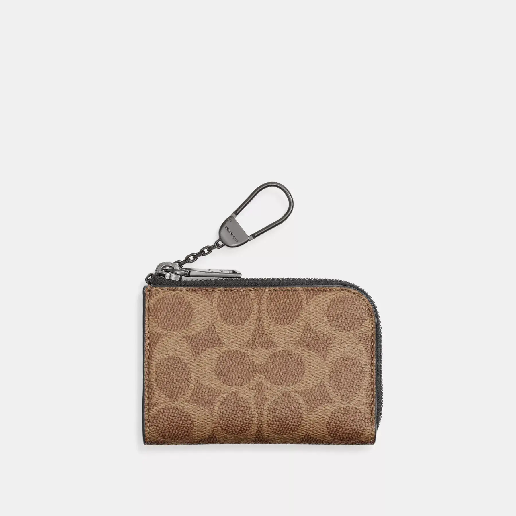 L-Zip Key Case In Signature Canvas L-Zip Key Case In Signature Canvas