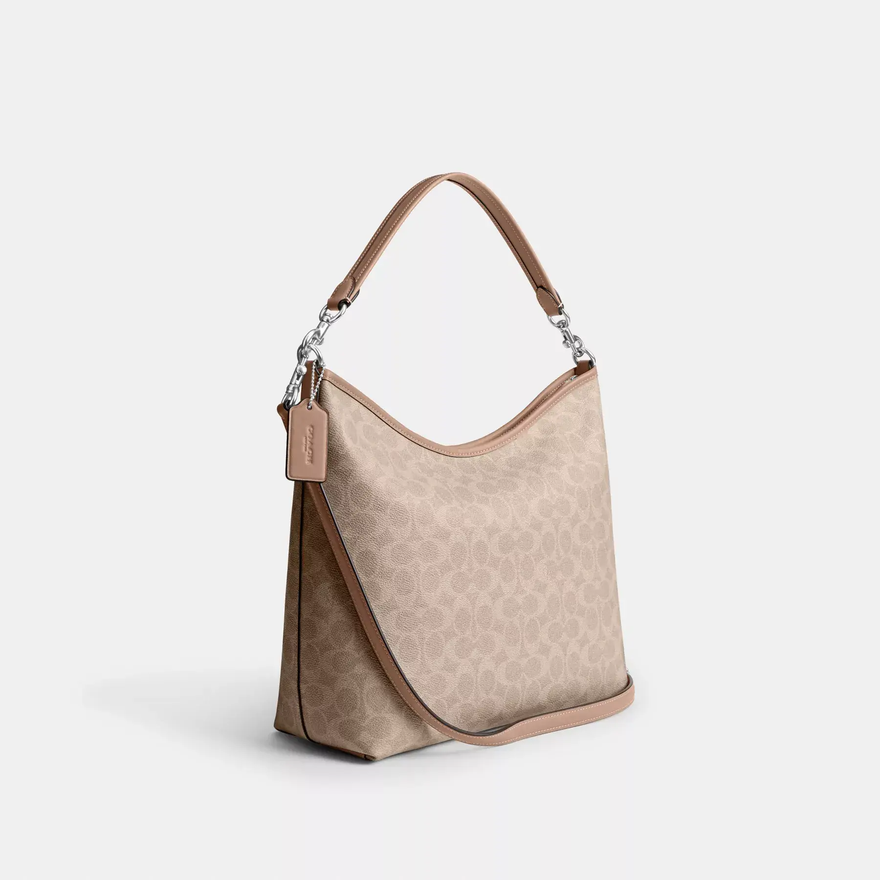 Laurel Large Shoulder Bag In Signature Canvas Laurel Large Shoulder Bag In Signature Canvas