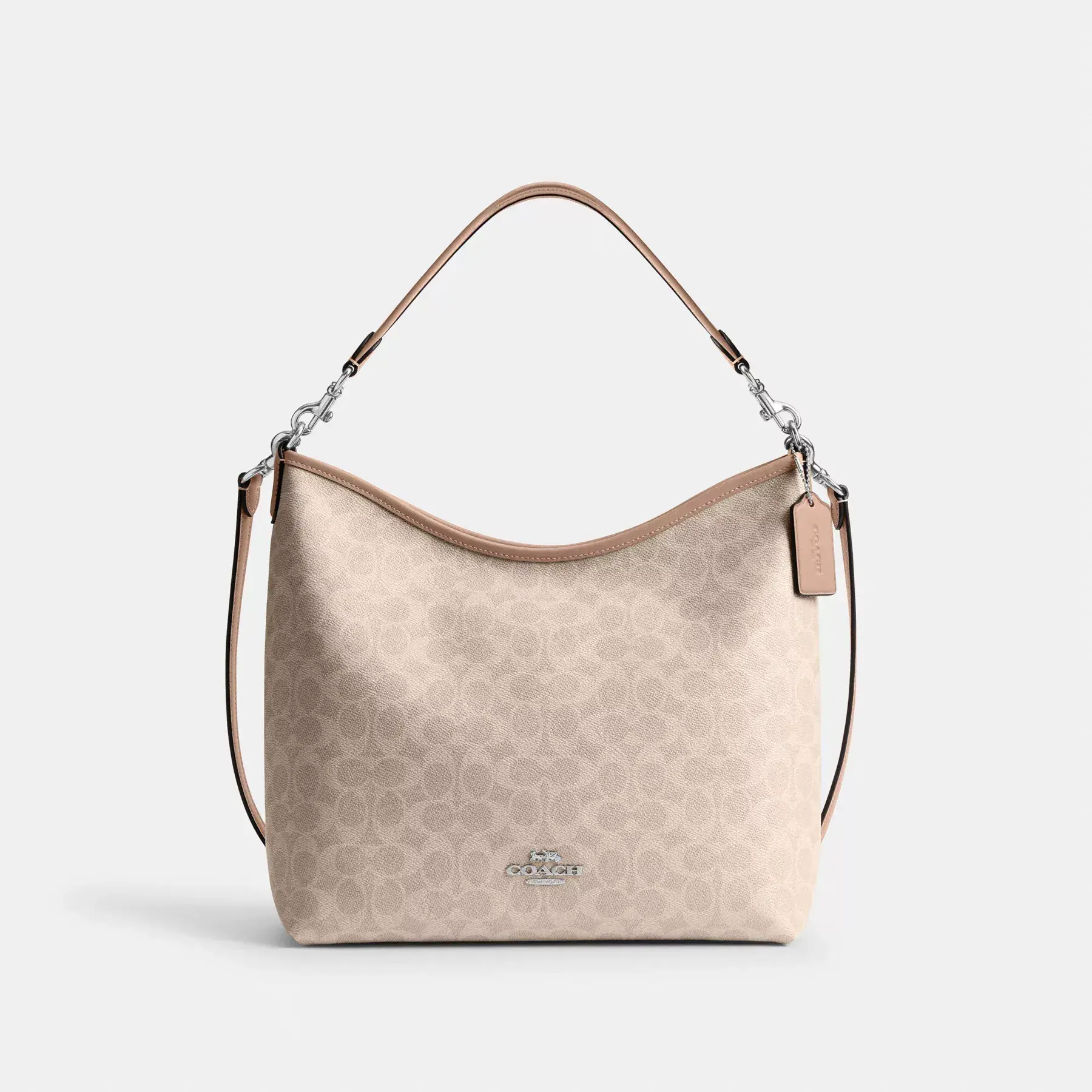 Laurel Large Shoulder Bag In Signature Canvas Laurel Large Shoulder Bag In Signature Canvas