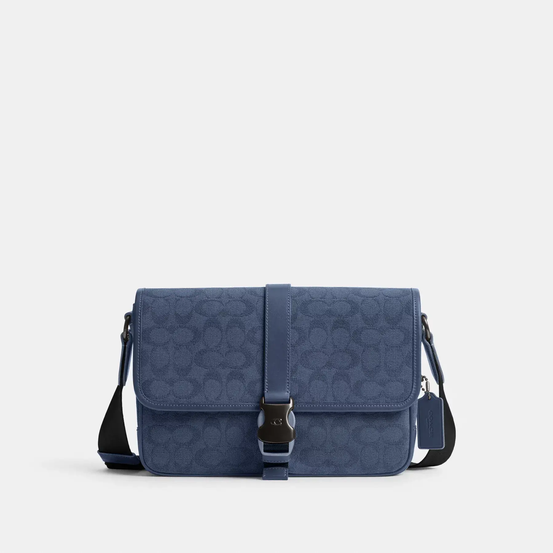 League Messenger Bag In Signature Canvas Jacquard League Messenger Bag In Signature Canvas Jacquard