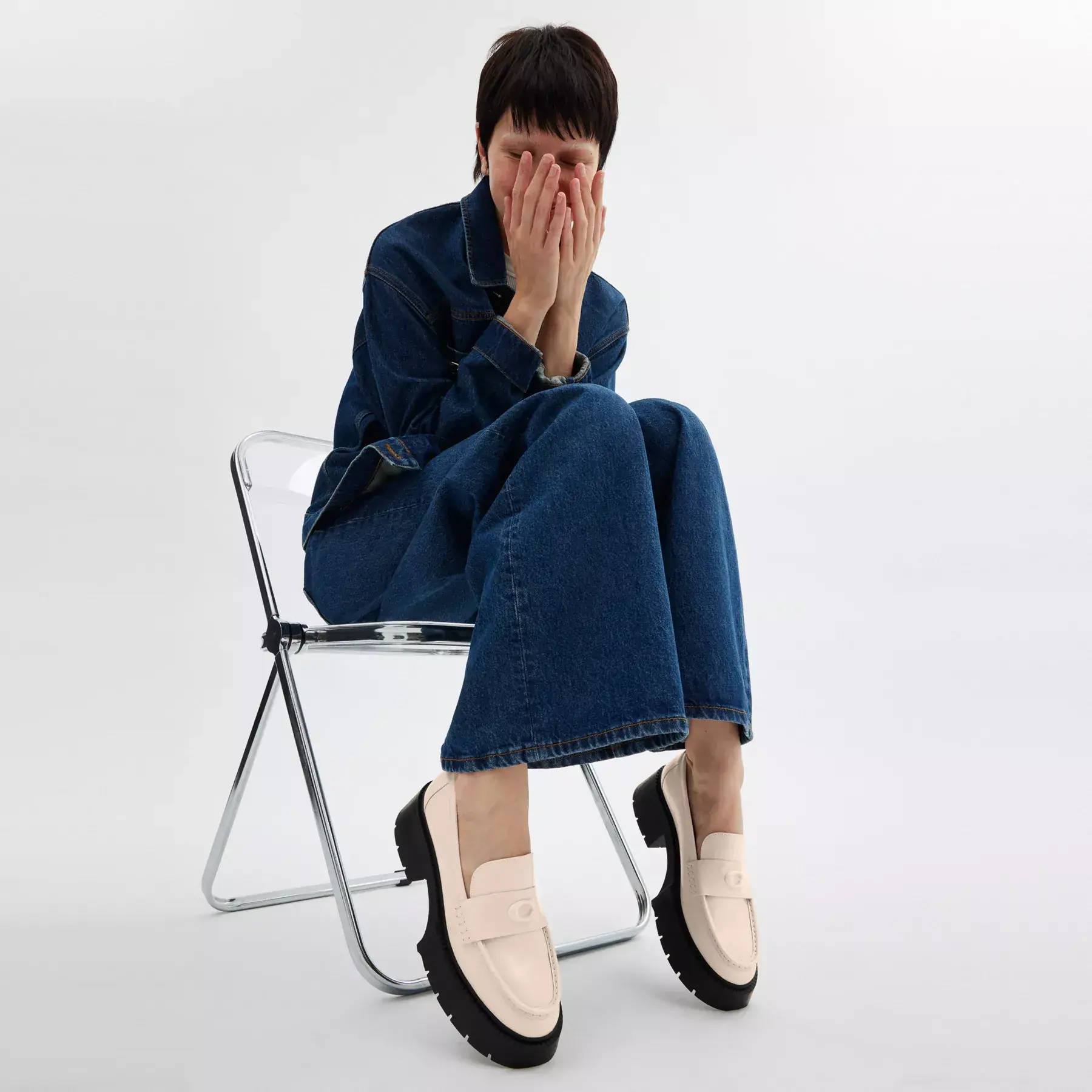 Leah Platform Loafer Leah Platform Loafer