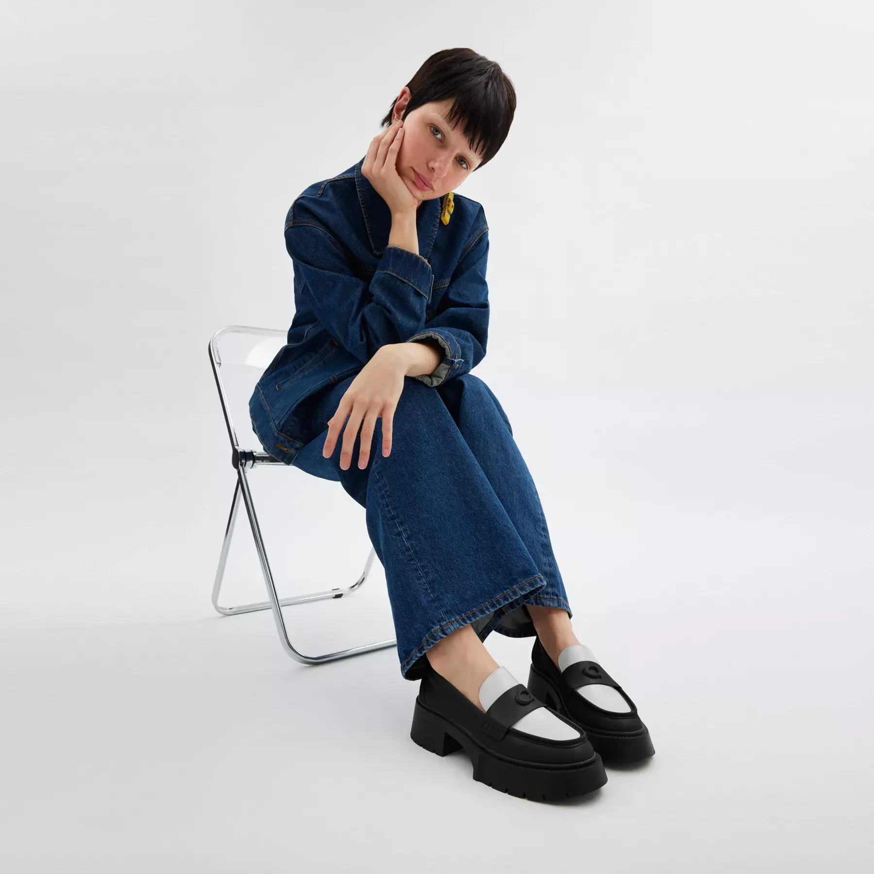 Leah Platform Loafer Leah Platform Loafer