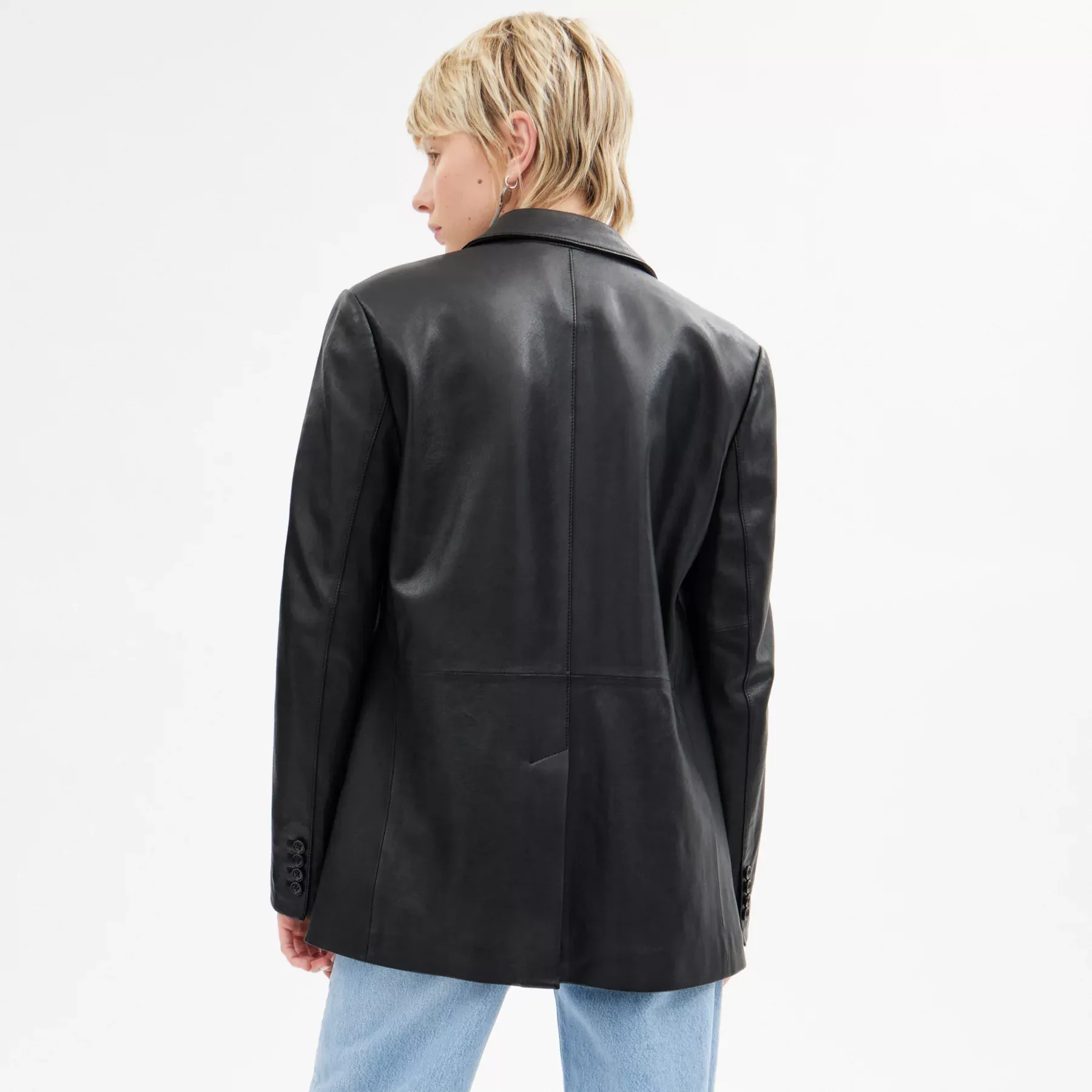 Leather Blazer Leather Blazer