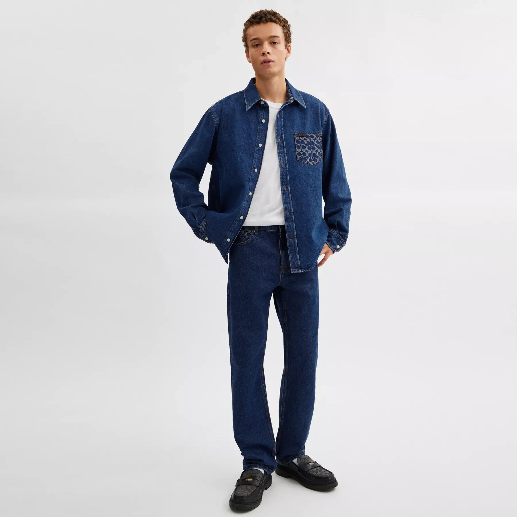Long Sleeve Denim Shirt Long Sleeve Denim Shirt