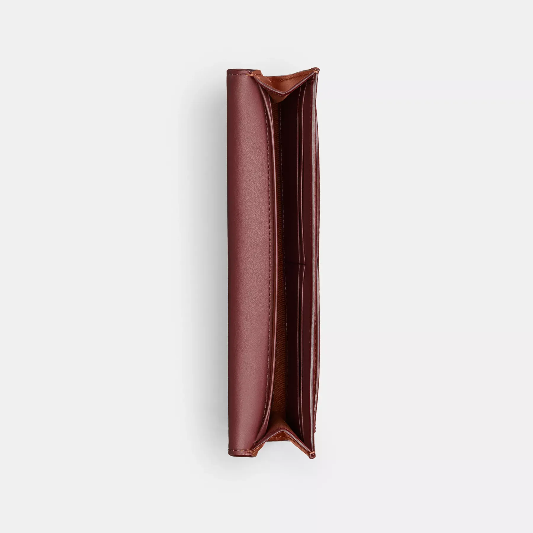 Mila Long Flap Wallet In Signature Canvas Mila Long Flap Wallet In Signature Canvas
