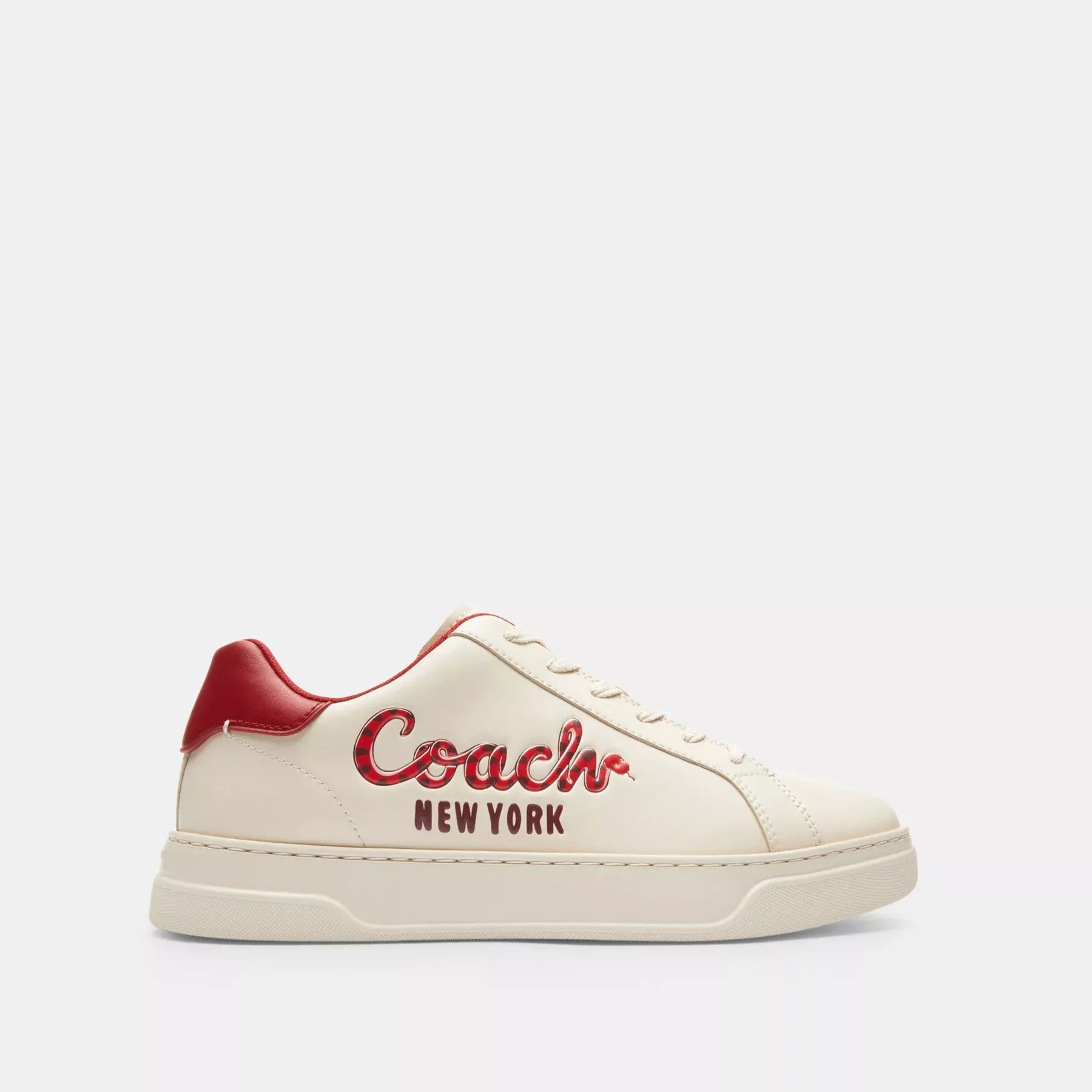 New Year Highline Sneaker With Coach Snake Script