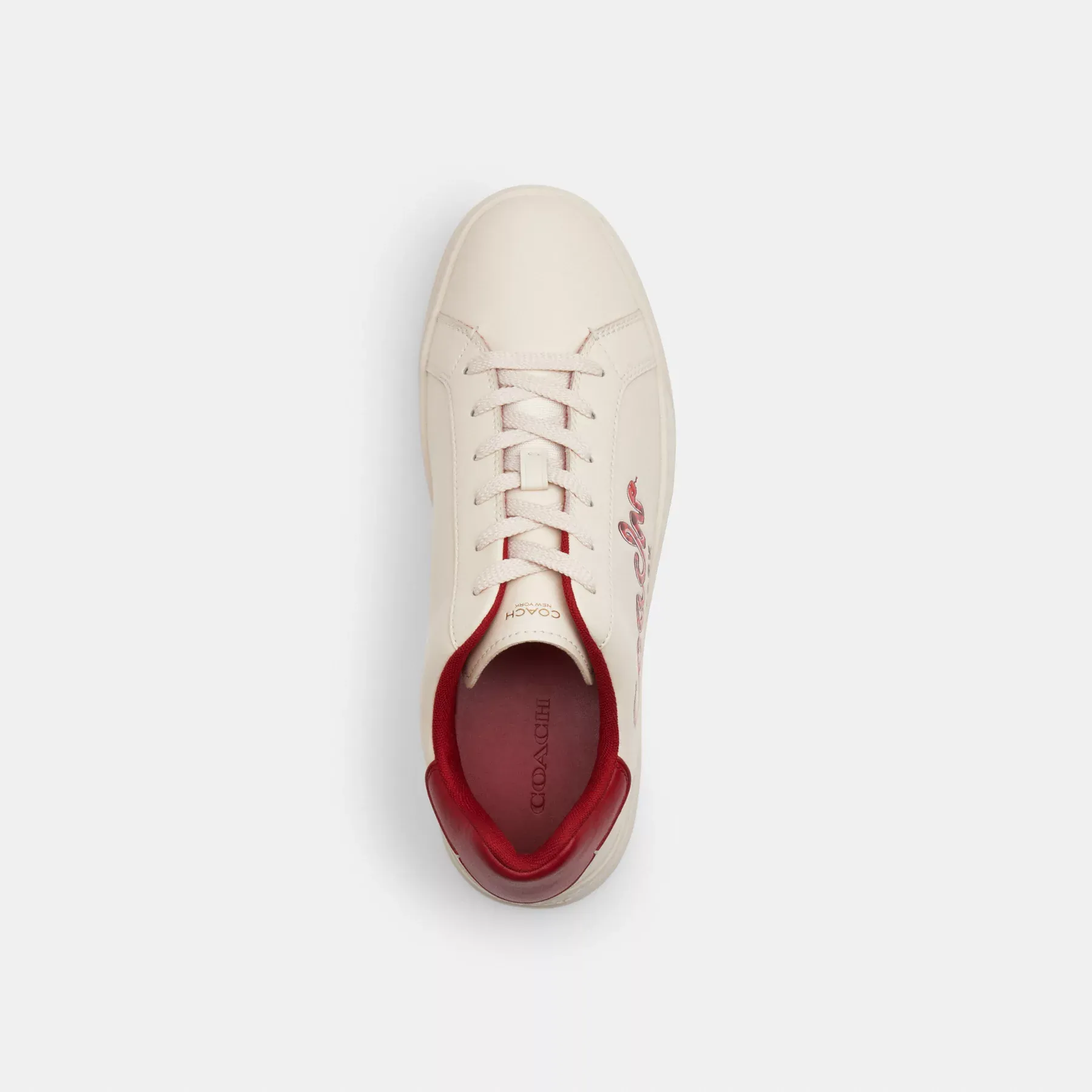 New Year Highline Sneaker With Coach Snake Script New Year Highline Sneaker With Coach Snake Script