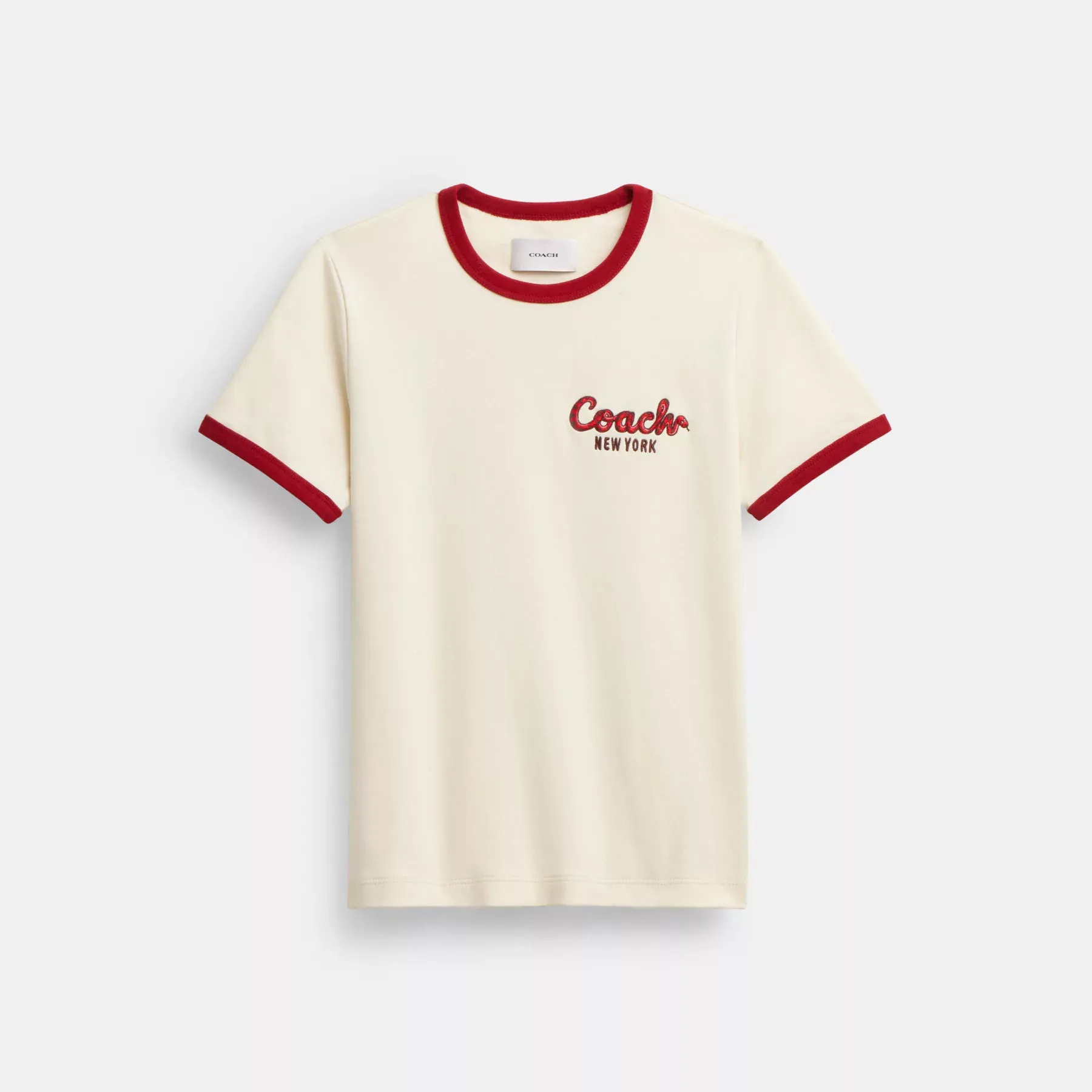 New Year Ringer T-Shirt In Organic Cotton
