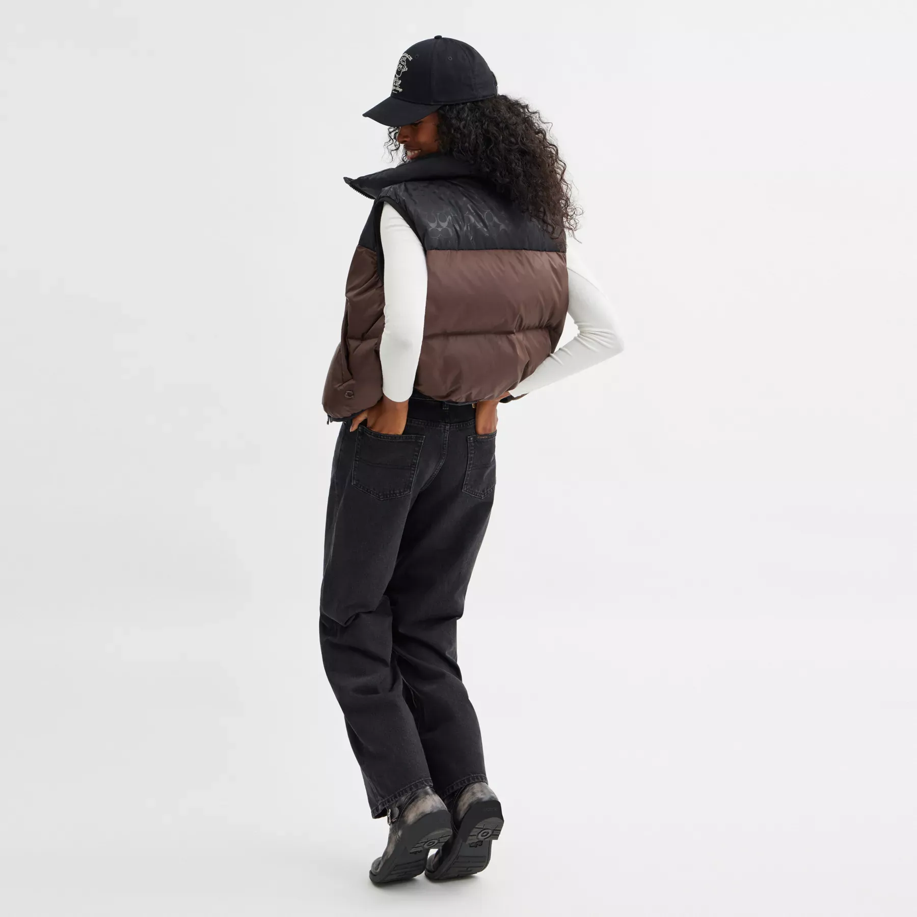 Puffer Vest In Recycled Polyamide Puffer Vest In Recycled Polyamide