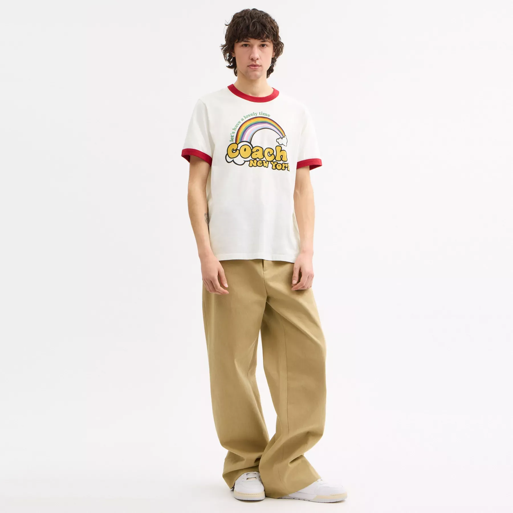 Rainbow Ringer T-Shirt Rainbow Ringer T-Shirt