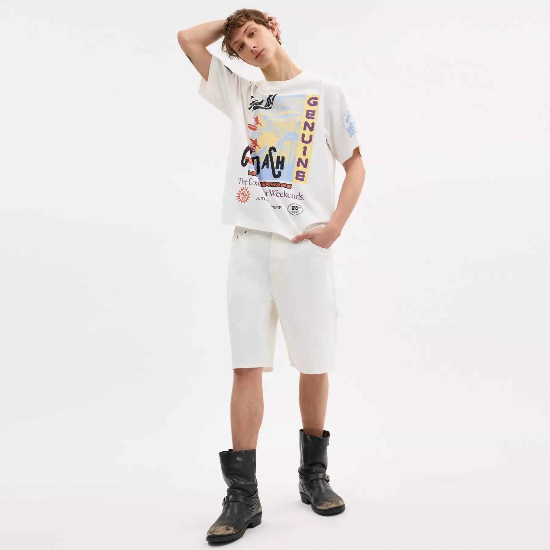 Relaxed Graphic Surf T-Shirt Relaxed Graphic Surf T-Shirt