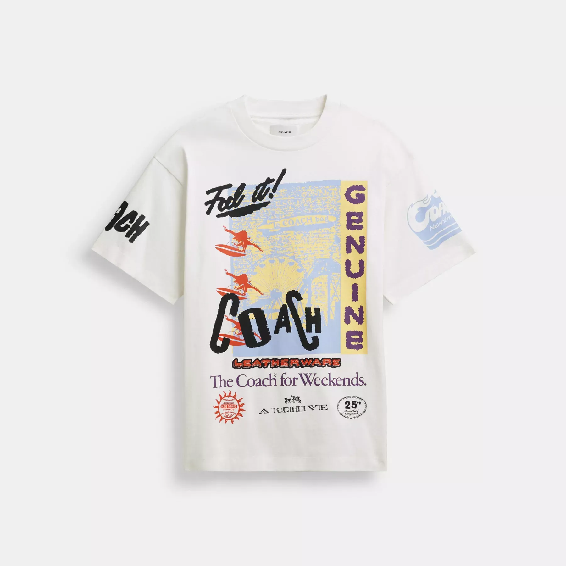 Relaxed Graphic Surf T-Shirt