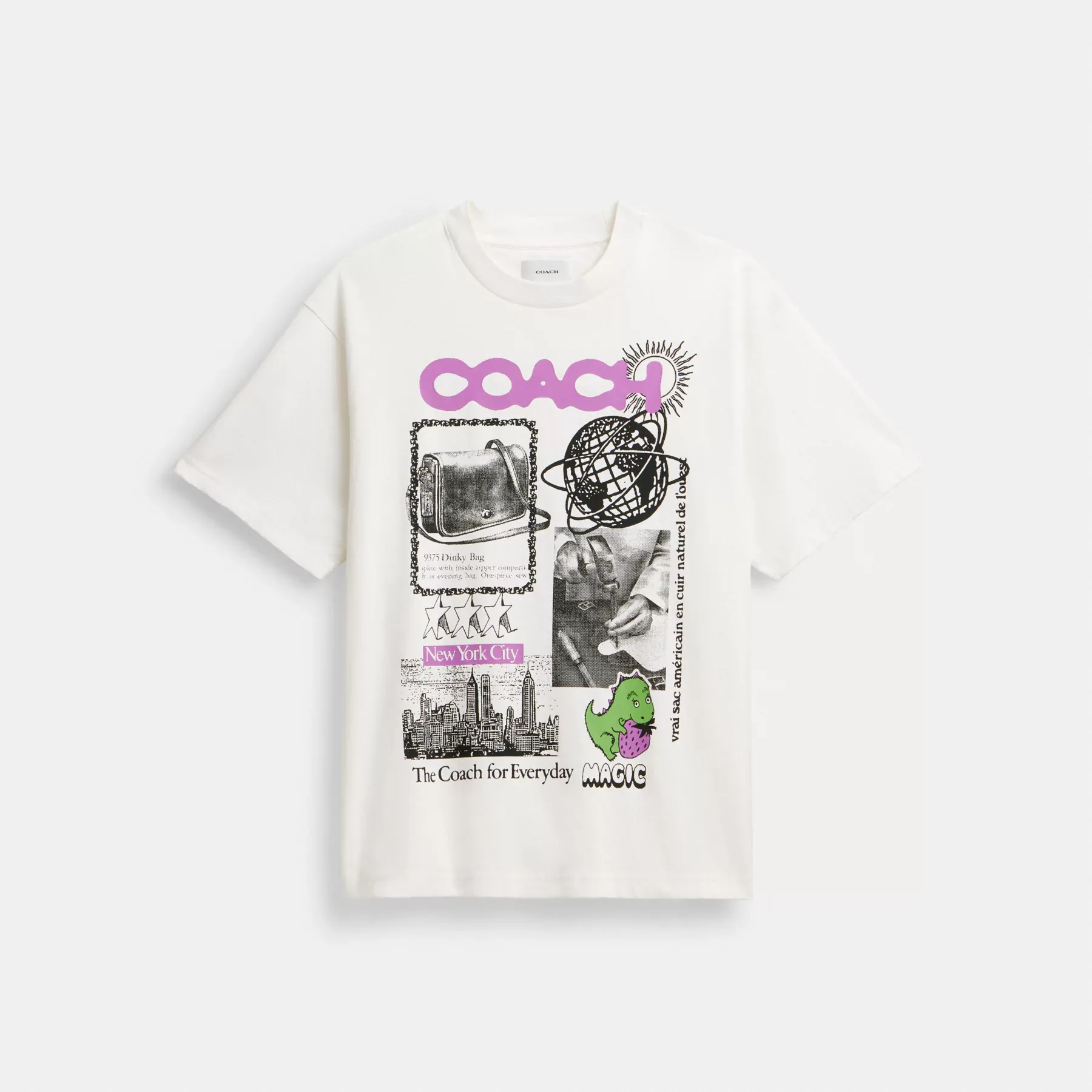 Relaxed Graphic T-Shirt In Organic Cotton Relaxed Graphic T-Shirt In Organic Cotton