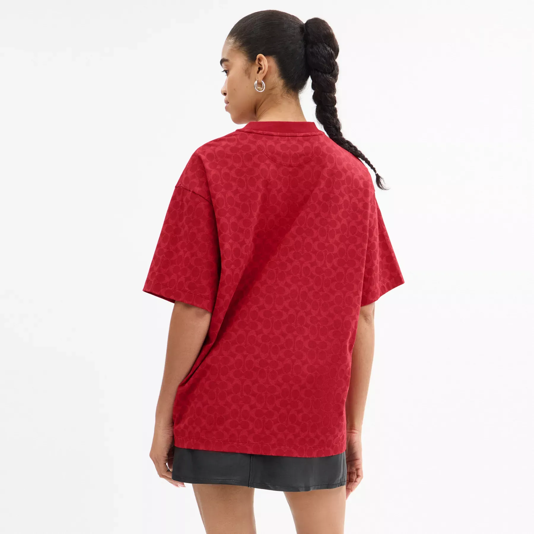 Relaxed Signature Pegasus T-Shirt In Organic Cotton Relaxed Signature Pegasus T-Shirt In Organic Cotton