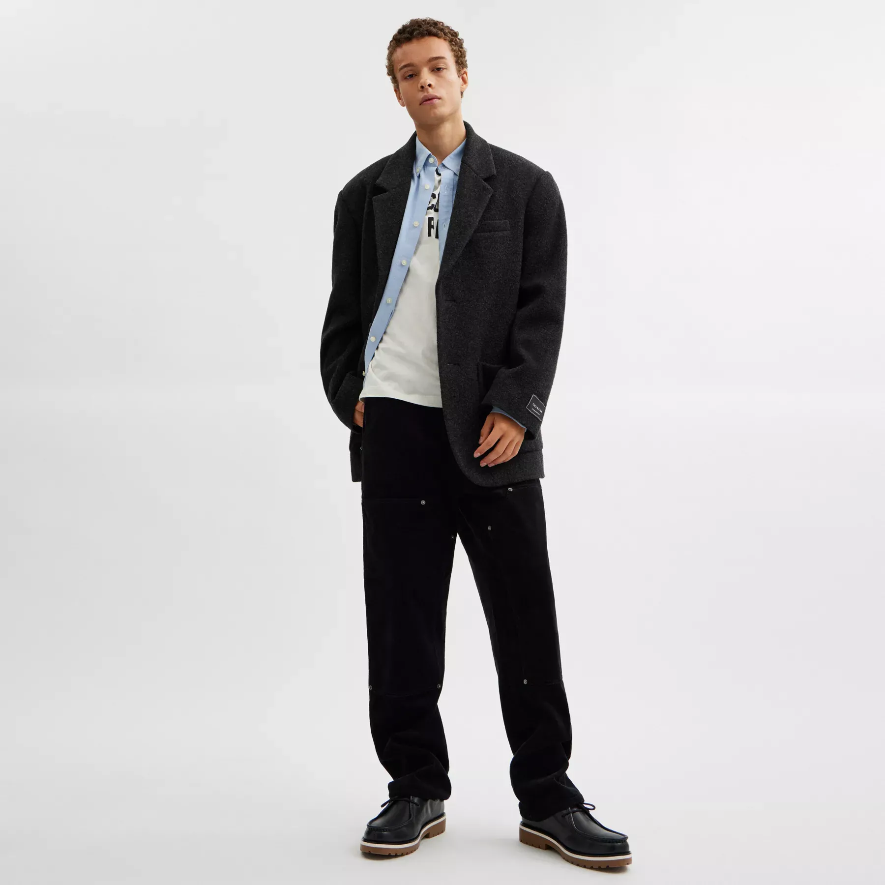 Relaxed Wool Blazer