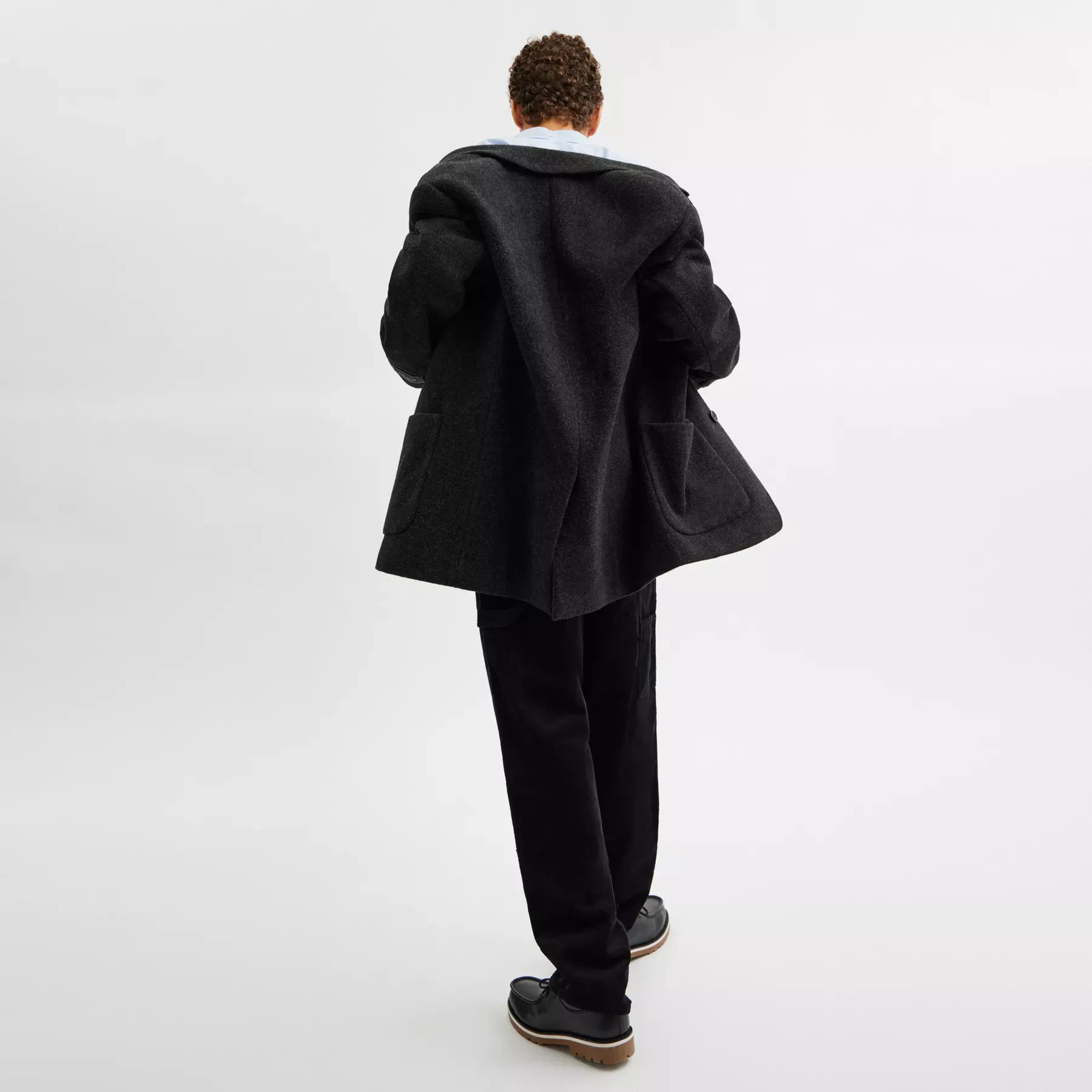 Relaxed Wool Blazer Relaxed Wool Blazer