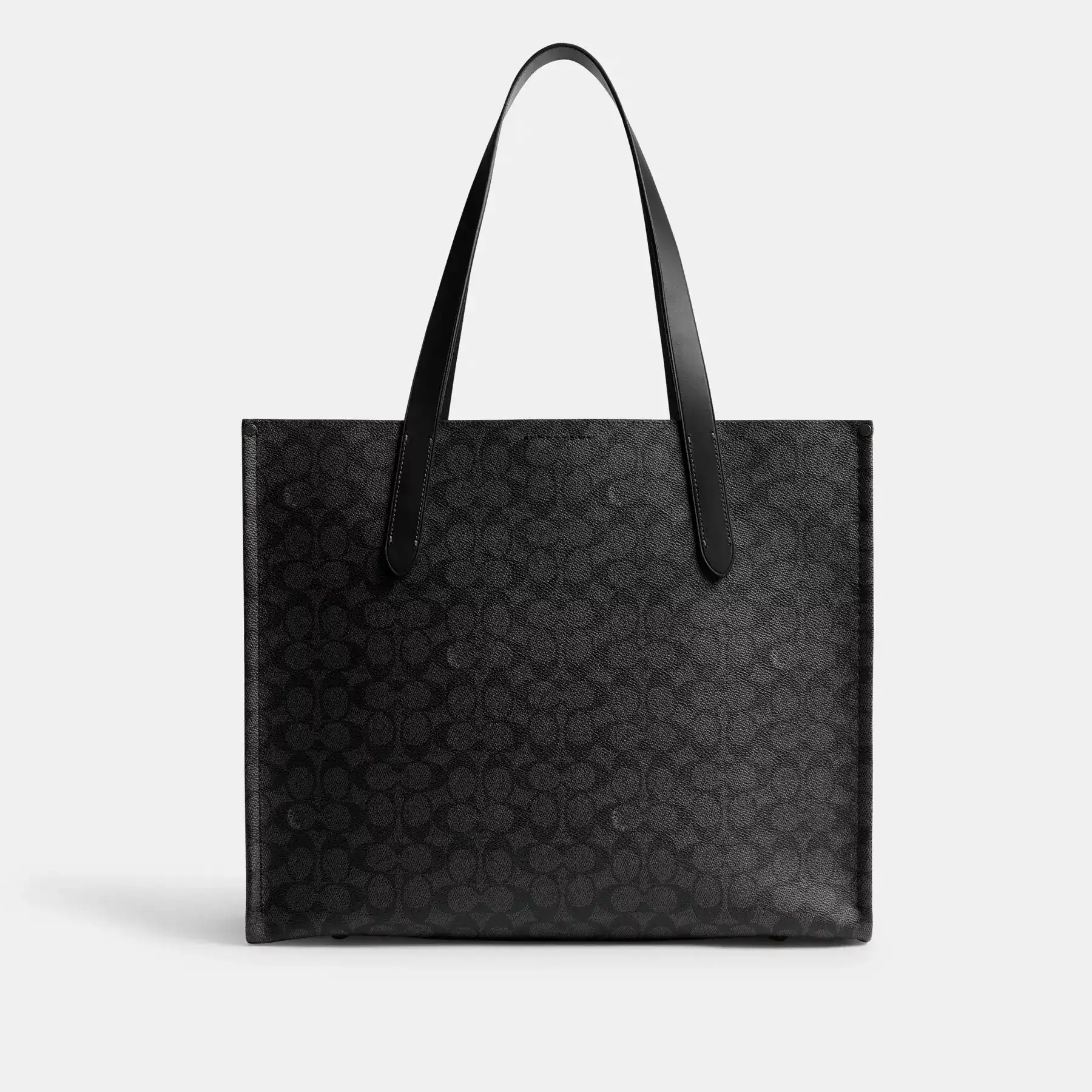 Relay Tote Bag In Signature Canvas With Coach Graphic Relay Tote Bag In Signature Canvas With Coach Graphic