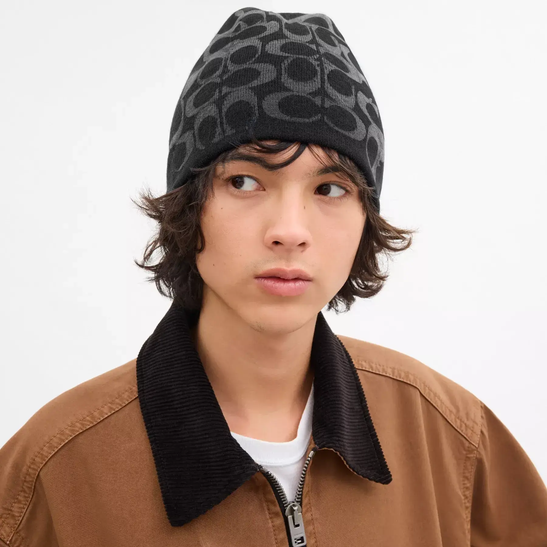 Reversible Signature Beanie Reversible Signature Beanie
