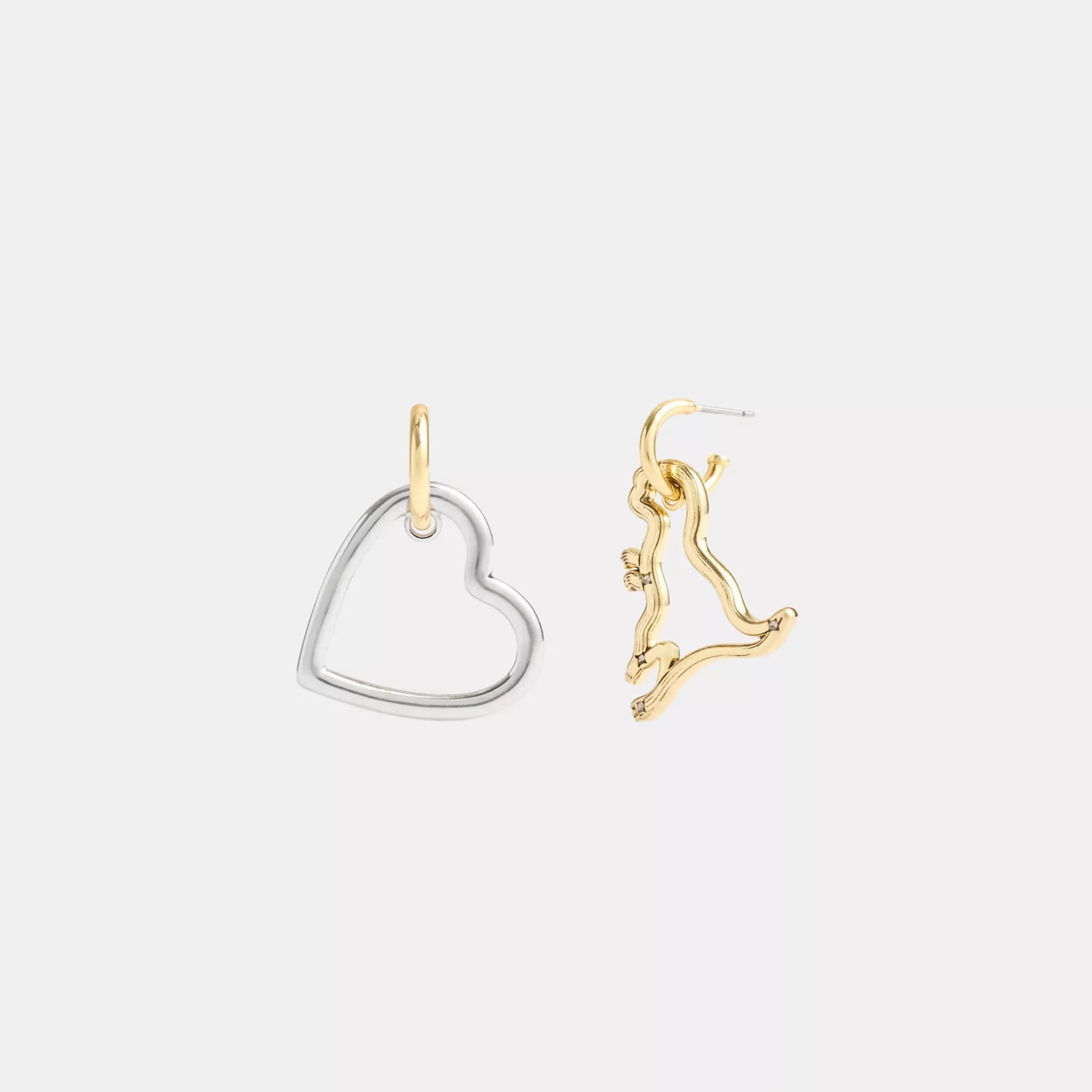 Rexy Heart Mismatch Earrings Rexy Heart Mismatch Earrings
