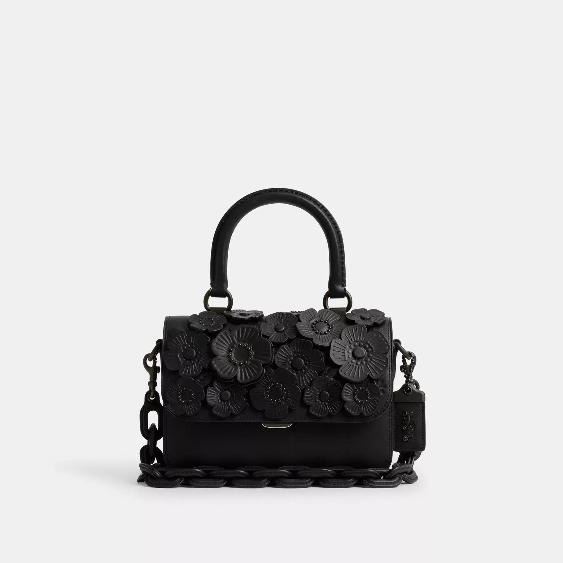 Rogue Top Handle Bag With Tea Rose Rogue Top Handle Bag With Tea Rose