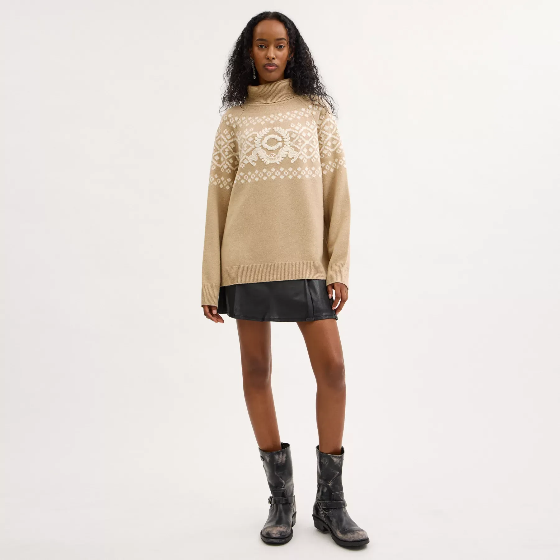 Signature Crest Turtleneck Signature Crest Turtleneck