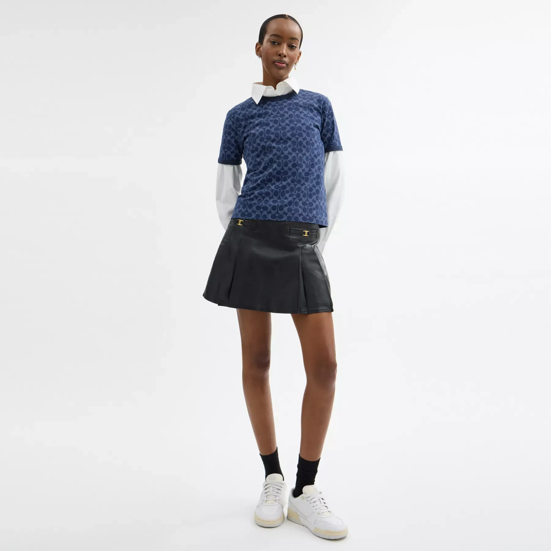 Signature Ringer T-Shirt In Organic Cotton Signature Ringer T-Shirt In Organic Cotton