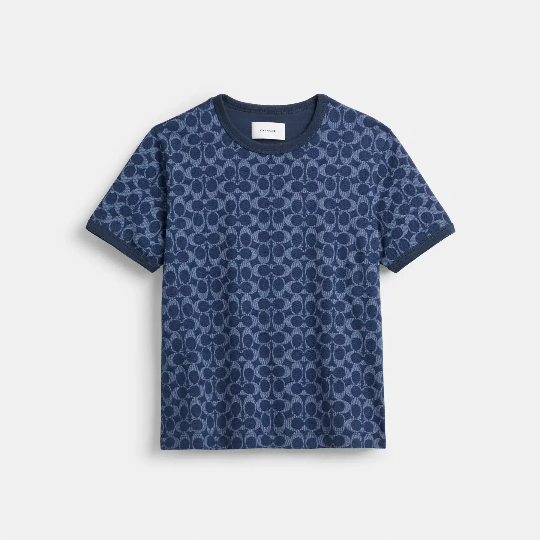 Signature Ringer T-Shirt In Organic Cotton Signature Ringer T-Shirt In Organic Cotton