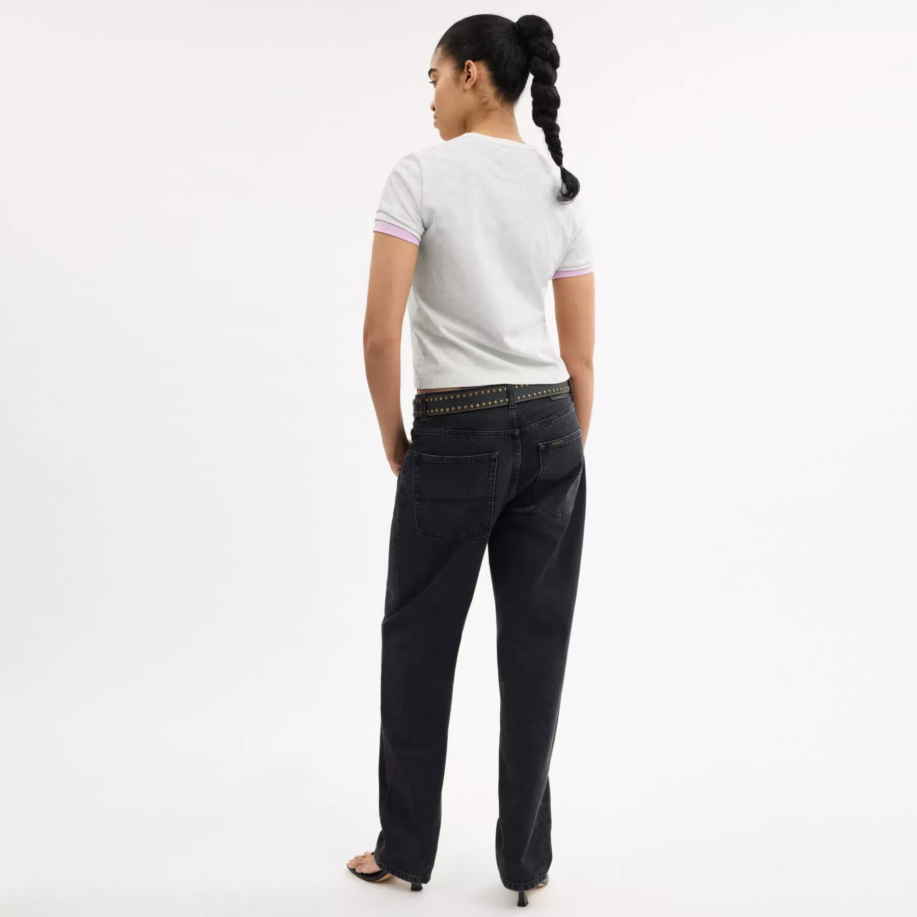 Signature Ringer T-Shirt In Organic Cotton Signature Ringer T-Shirt In Organic Cotton