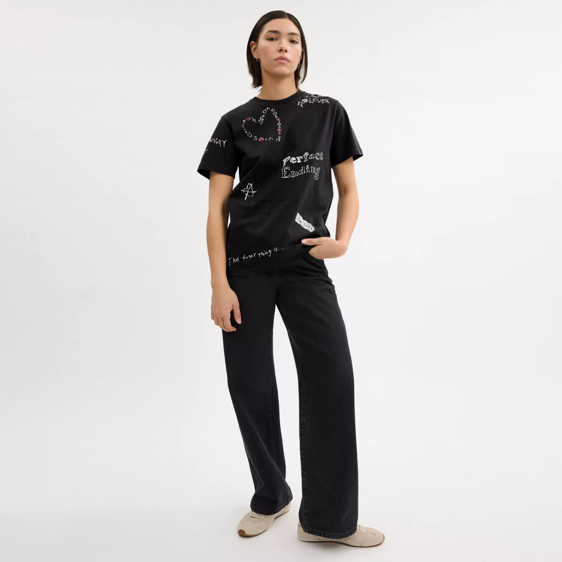 Sketch Print T-Shirt Sketch Print T-Shirt