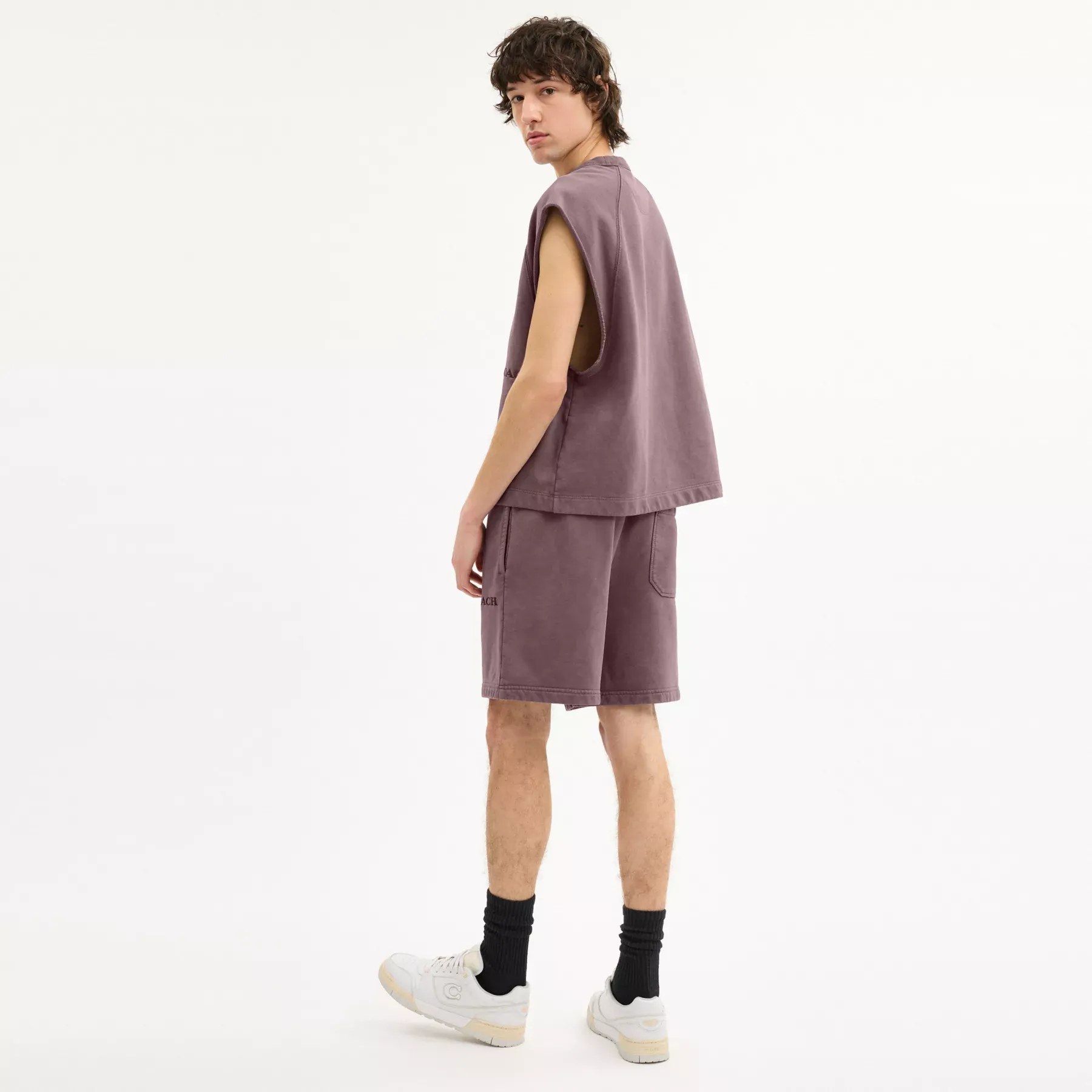 Sleeveless Garment Dye Crewneck Sleeveless Garment Dye Crewneck