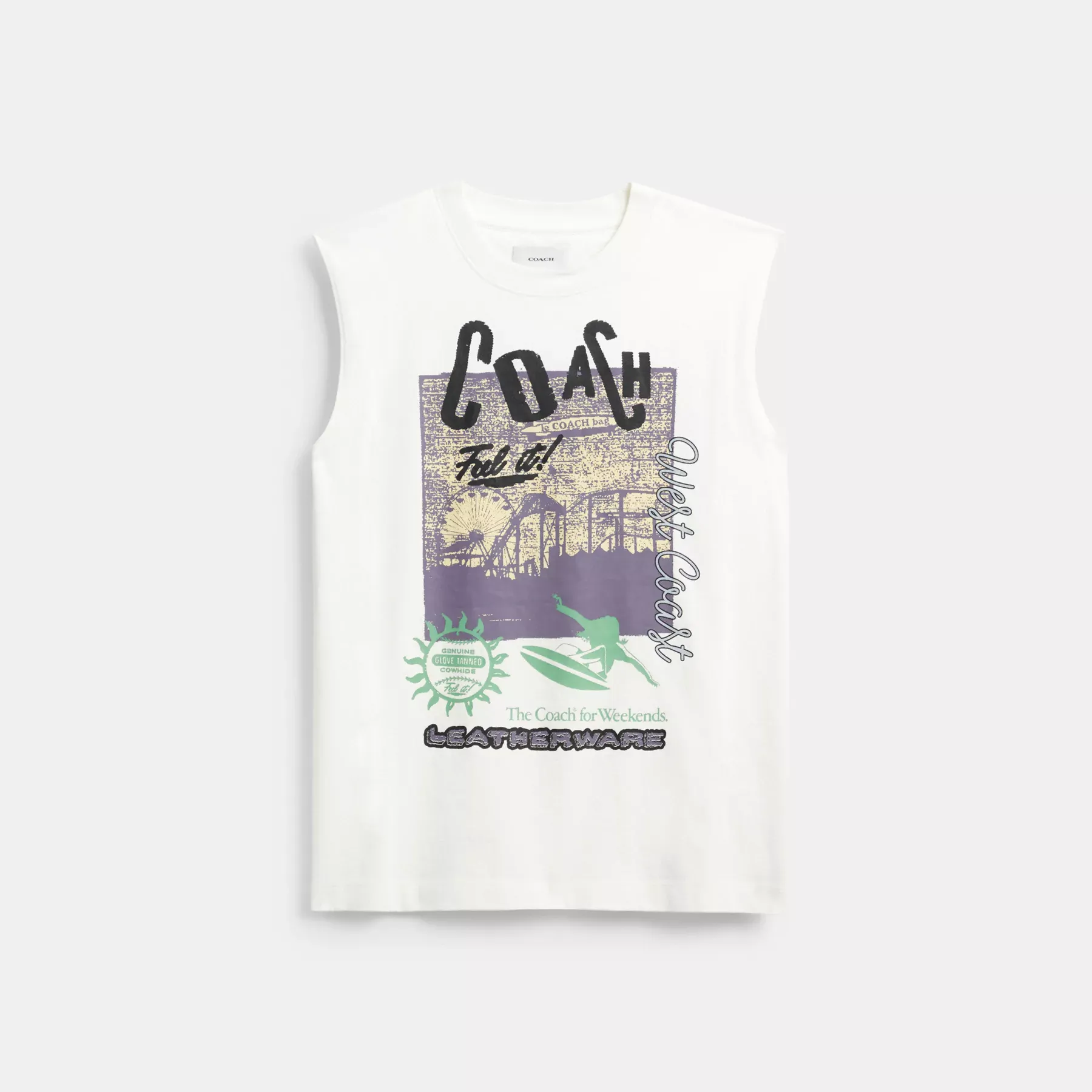 Sleeveless Graphic T-Shirt Sleeveless Graphic T-Shirt