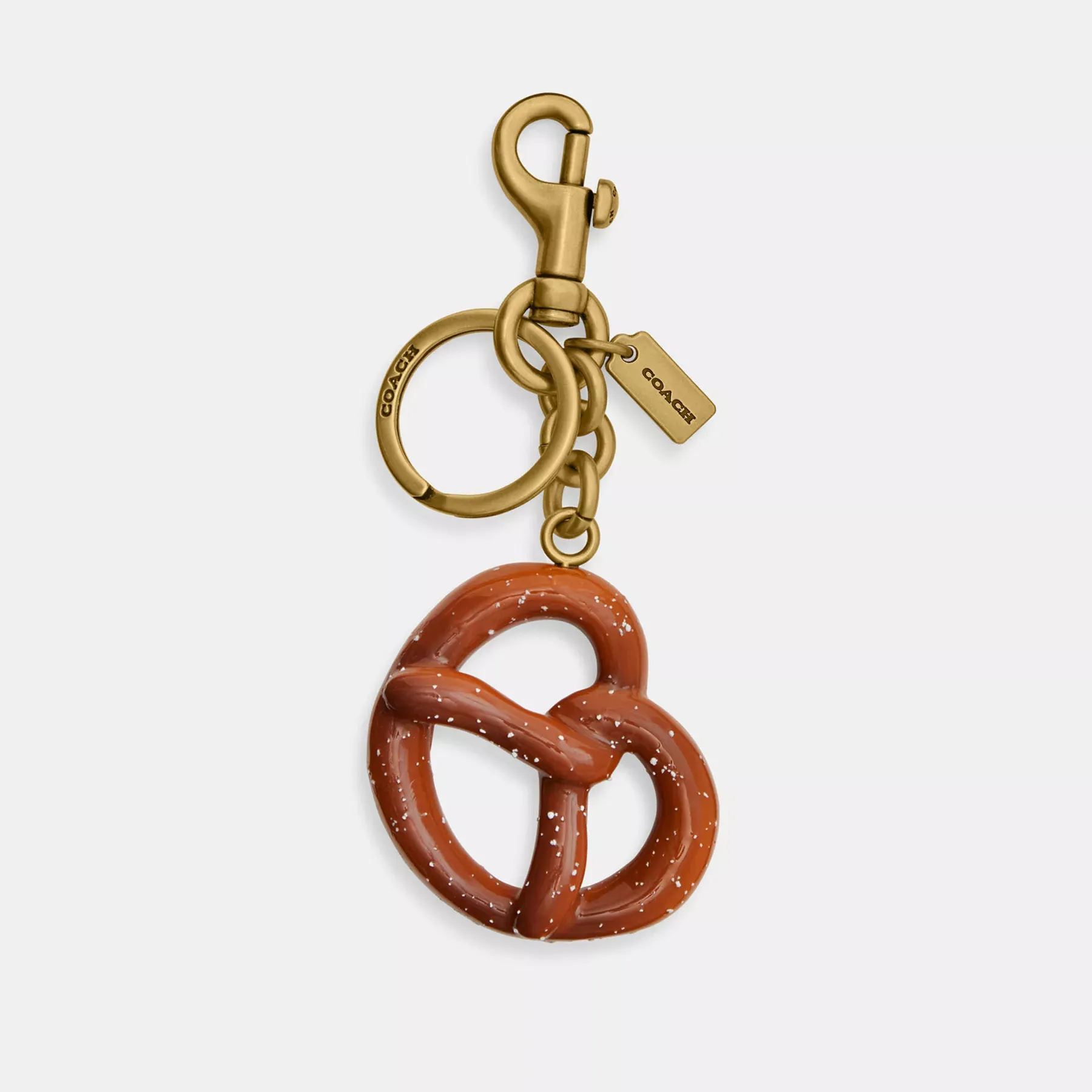 Small Pretzel Bag Charm Small Pretzel Bag Charm
