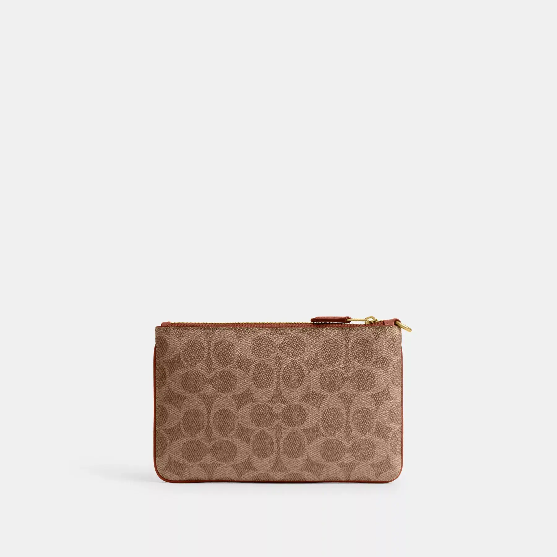 Small Wristlet In Signature Canvas Small Wristlet In Signature Canvas