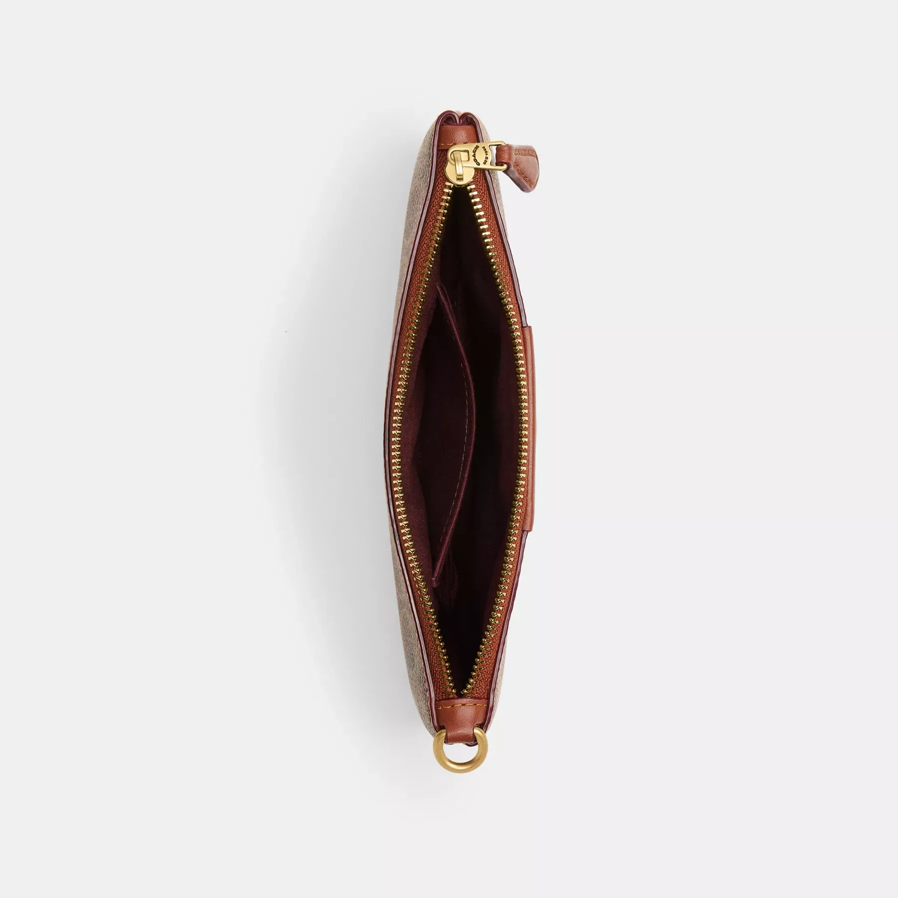 Small Wristlet In Signature Canvas Small Wristlet In Signature Canvas