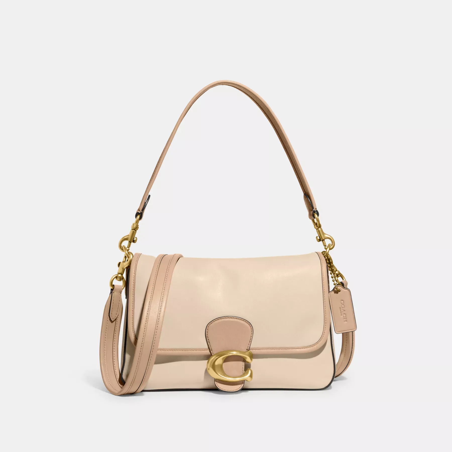 Soft Tabby Shoulder Bag In Colorblock Soft Tabby Shoulder Bag In Colorblock