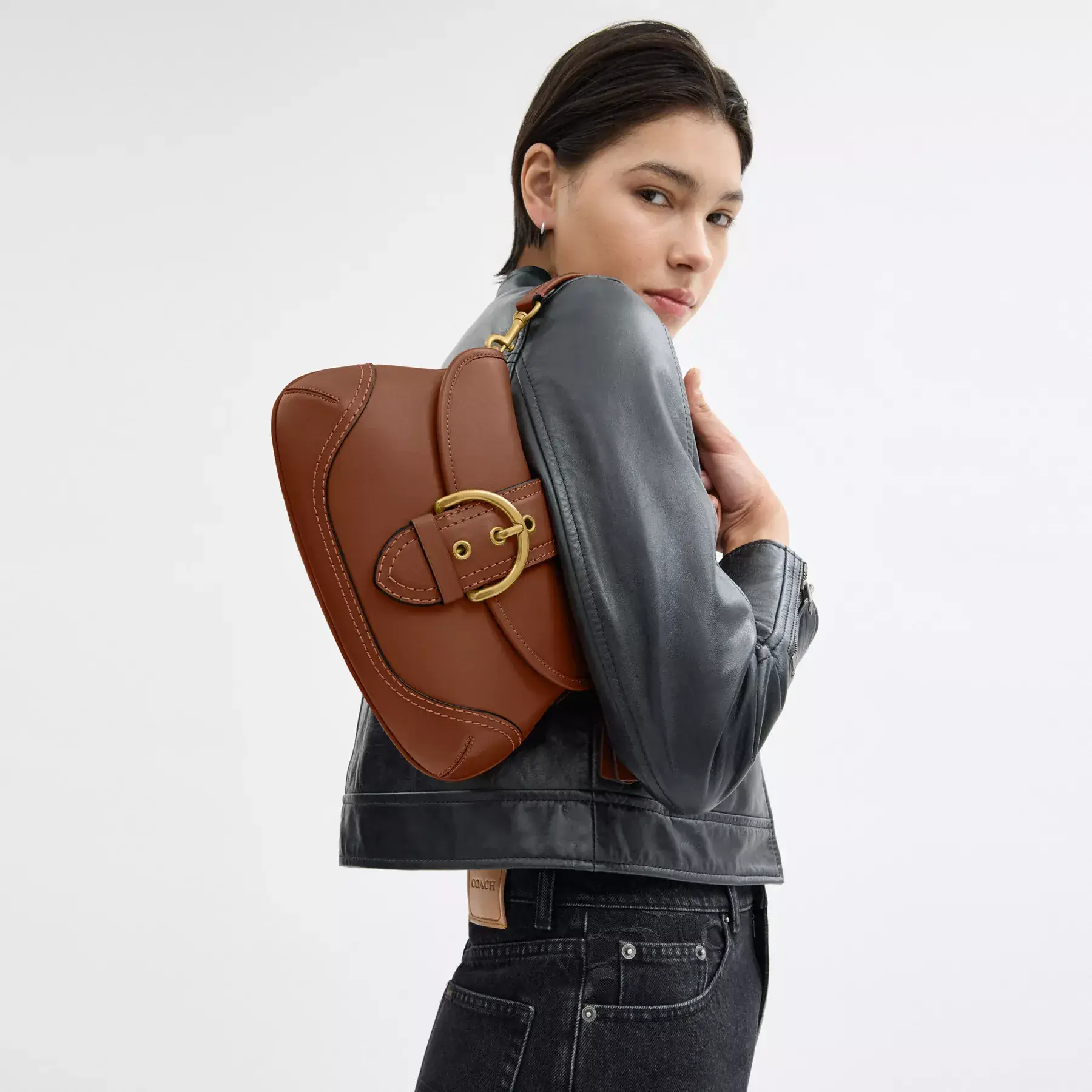 Soho Bag In Regenerative Leather Soho Bag In Regenerative Leather