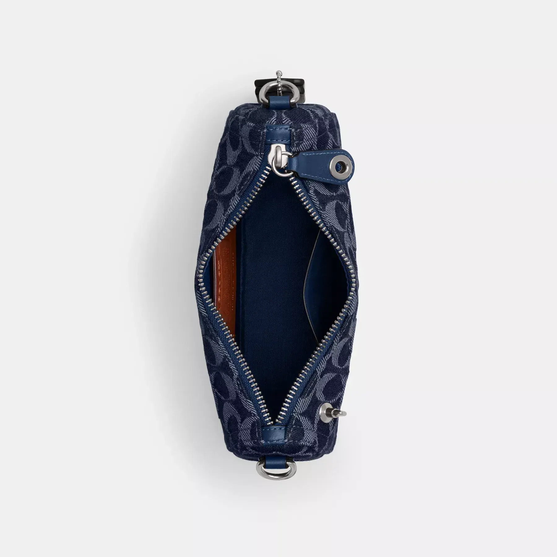 Swinger Bag 20 In Signature Denim Swinger Bag 20 In Signature Denim