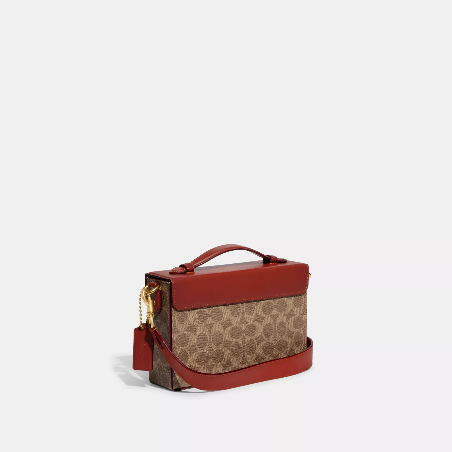 Tabby Box Bag In Signature Canvas Tabby Box Bag In Signature Canvas