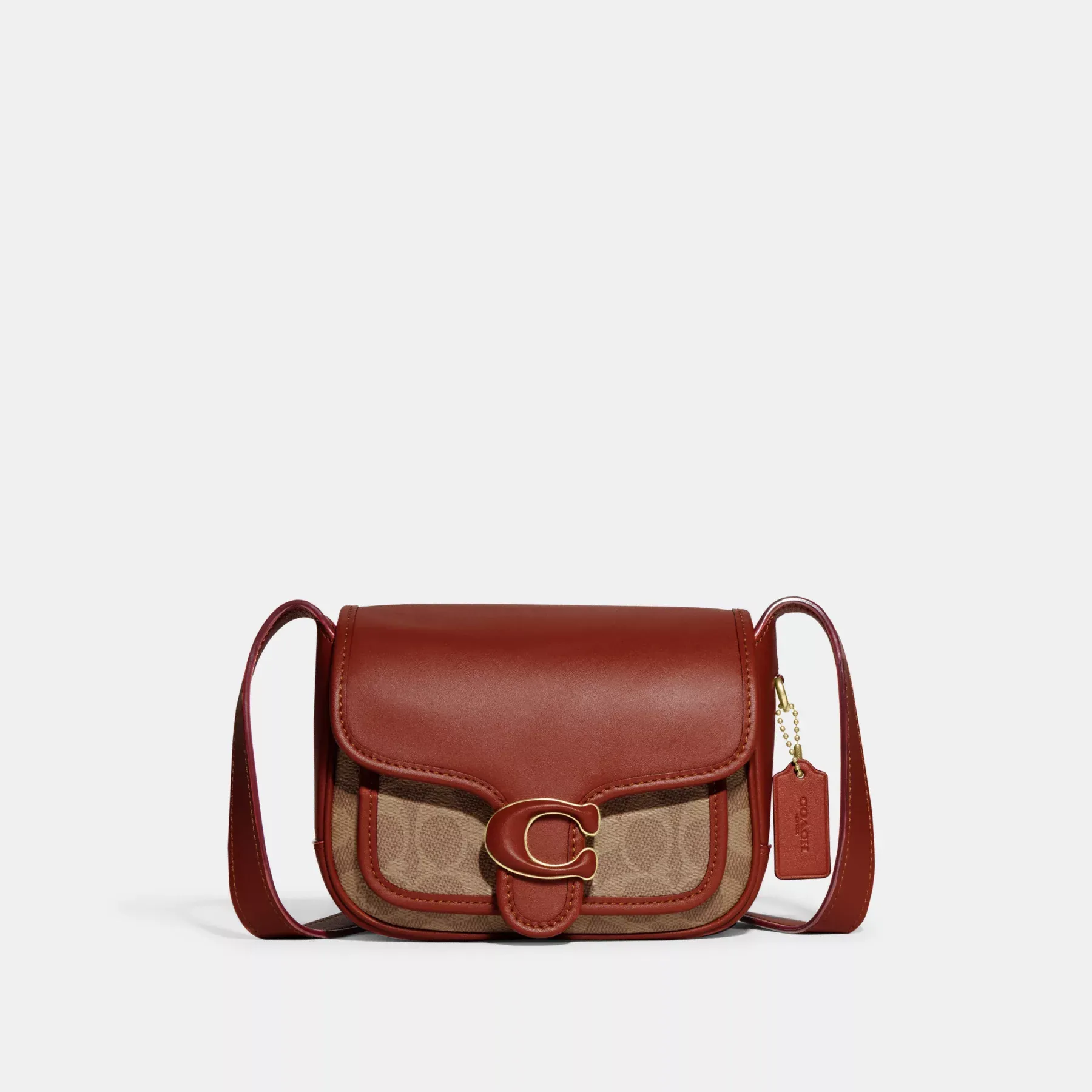 Tabby Messenger 19 In Signature Canvas