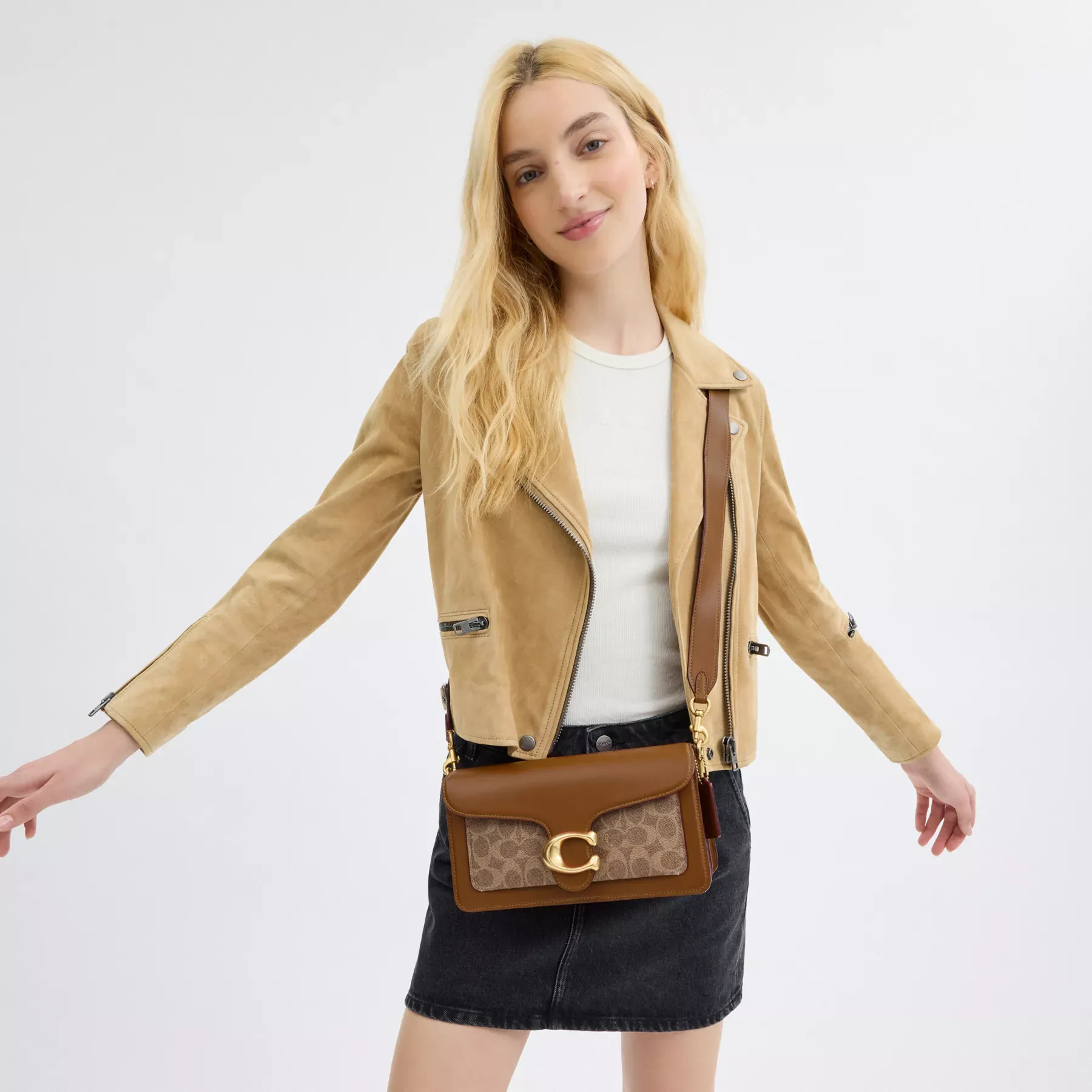 Tabby Shoulder Bag 26 In Signature Canvas Tabby Shoulder Bag 26 In Signature Canvas