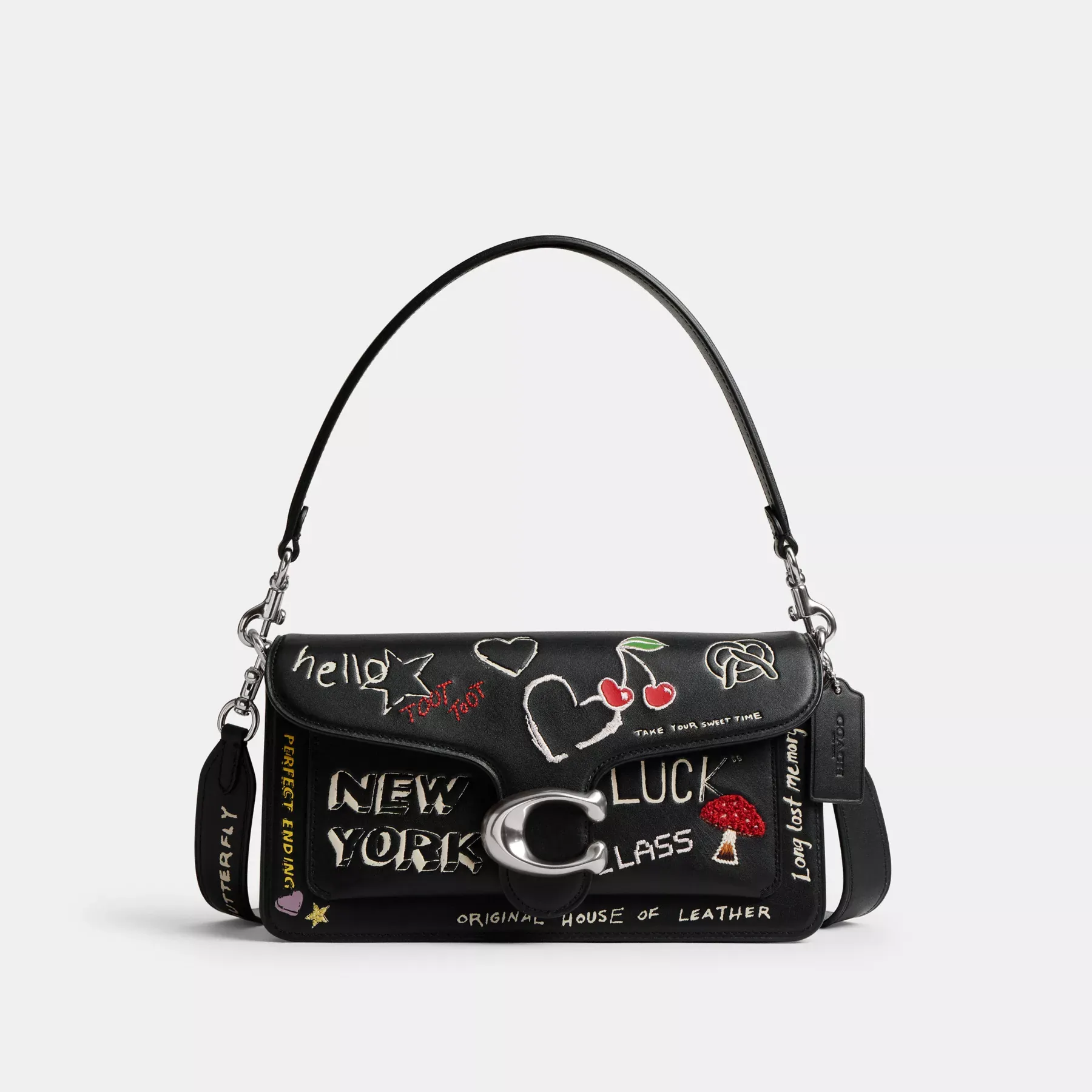 Tabby Shoulder Bag 26 With Sketch Print Tabby Shoulder Bag 26 With Sketch Print