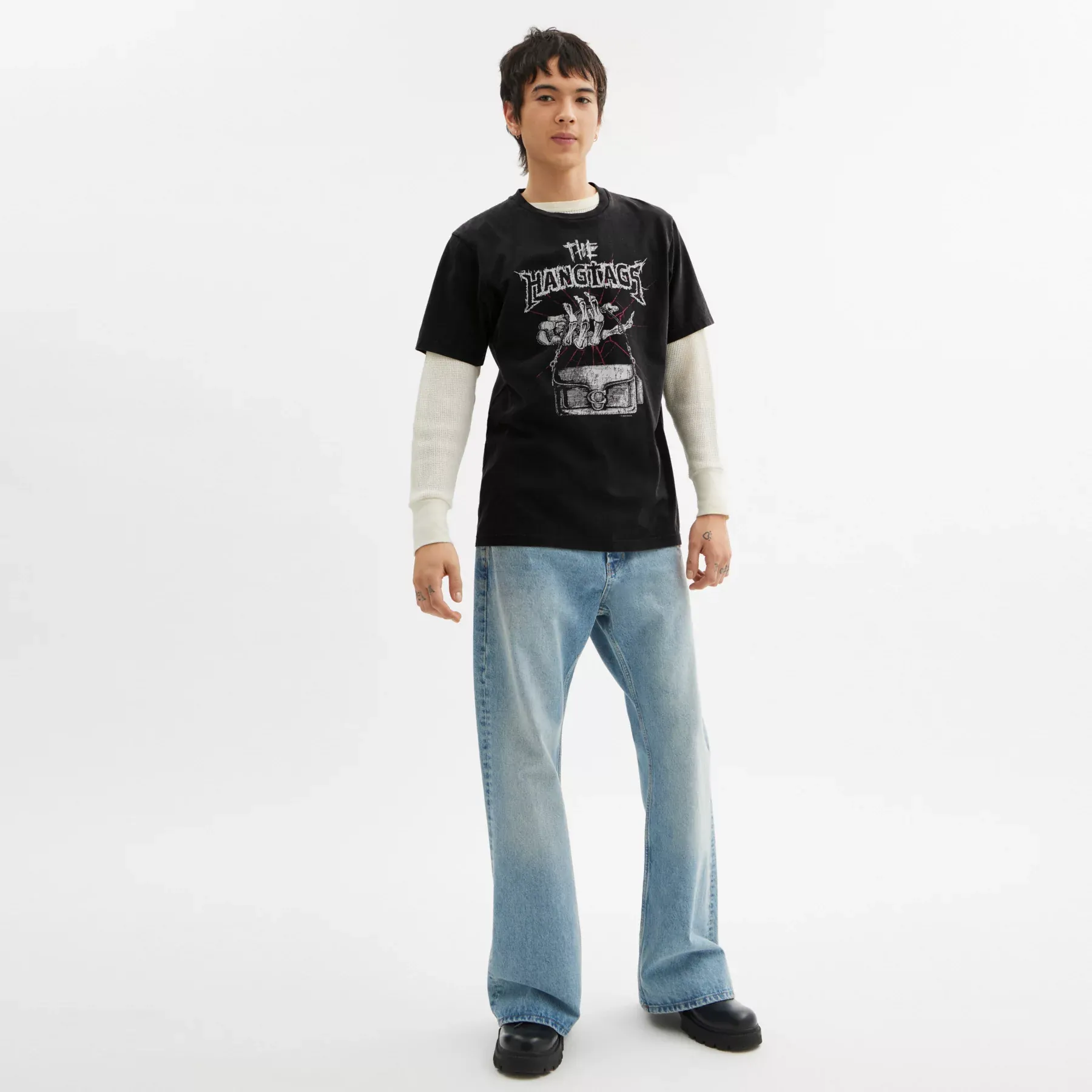 The Hangtags Heavy Metal T-Shirt In Organic Cotton The Hangtags Heavy Metal T-Shirt In Organic Cotton