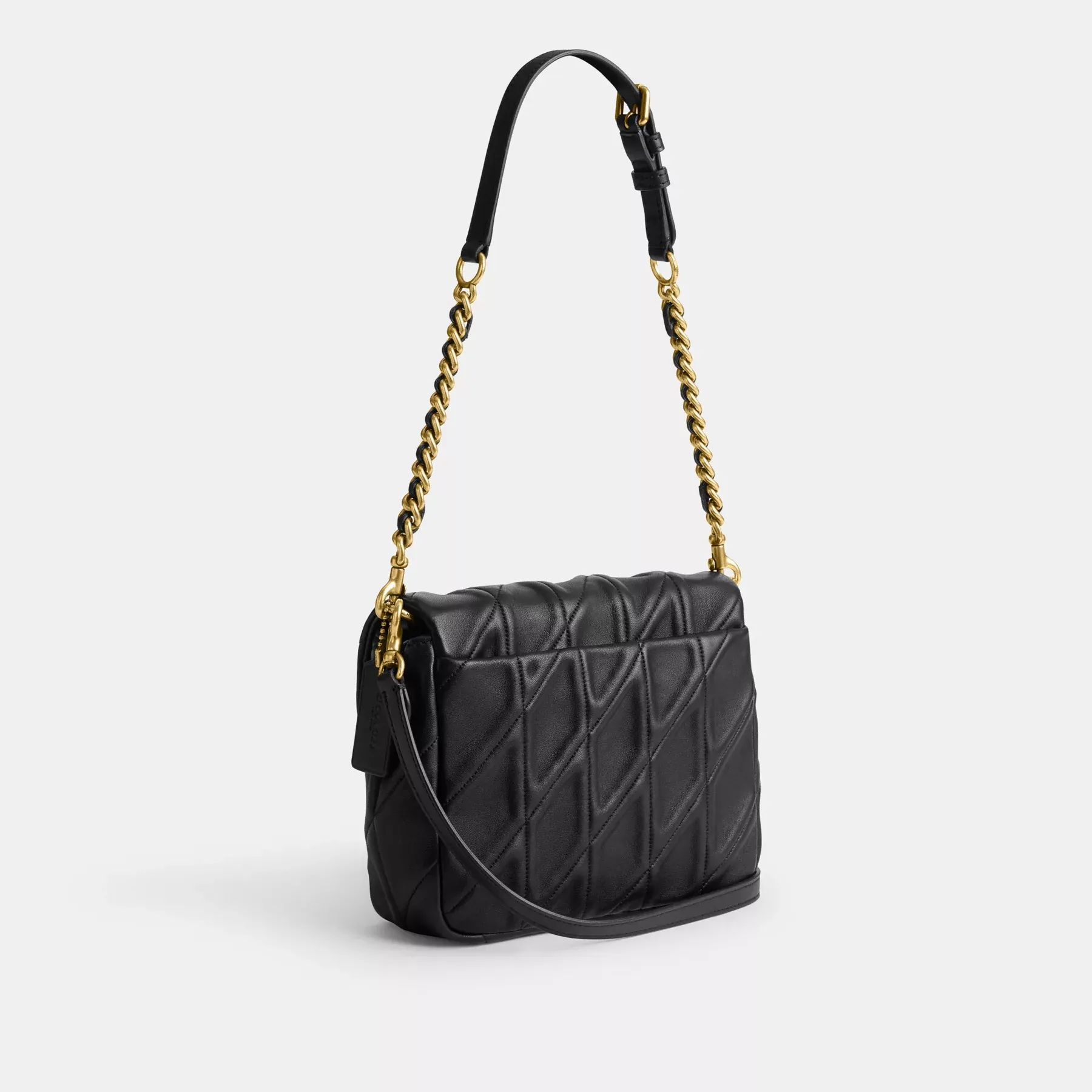 Times Square Tabby Shoulder Bag With Quilting Times Square Tabby Shoulder Bag With Quilting