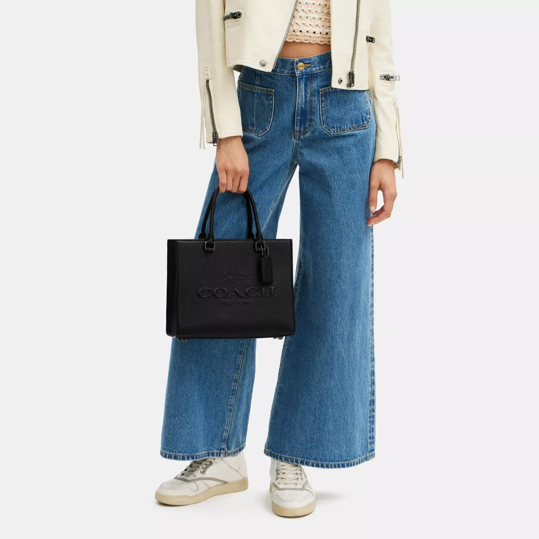 Tote With Signature Canvas Tote With Signature Canvas